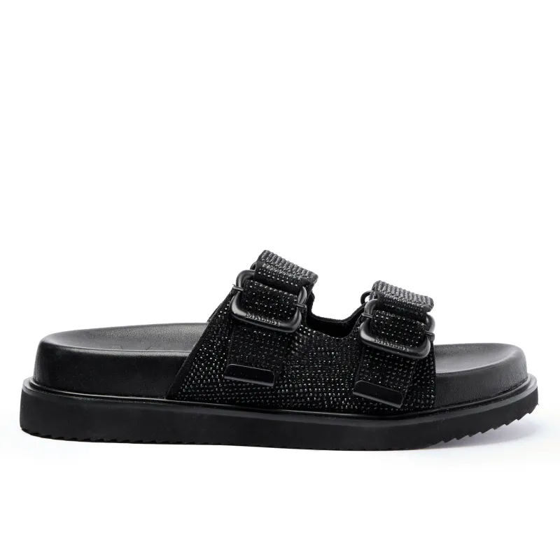 Sadie Sandal Black Diamante Womens sold by Mallet