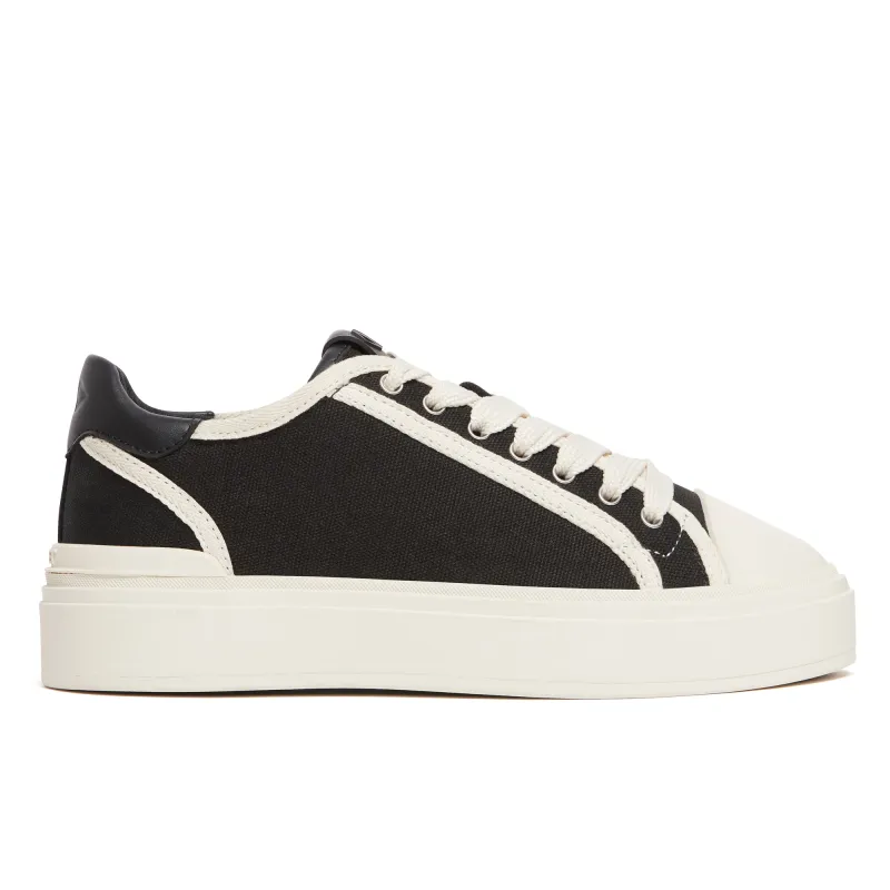 Lansbury TC Black Canvas Womens made by Mallet