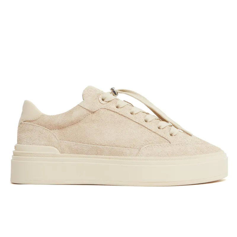Lansbury Beige Hairy Suede Womens made by Mallet