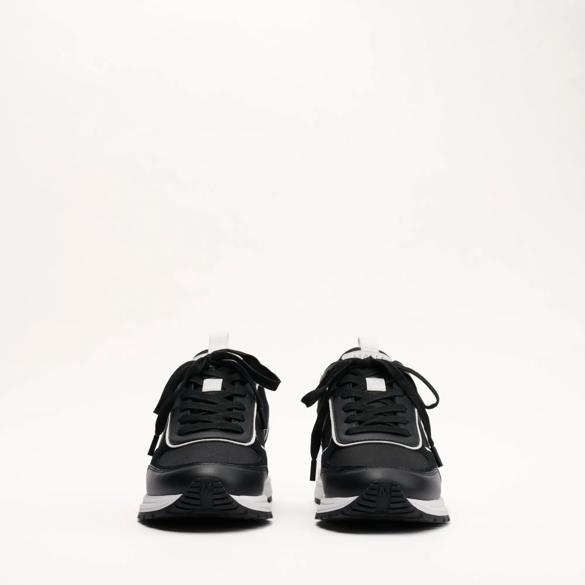 MALLET Bethnal Men's Black White Leather Sneakers sold by Mallet product image thumbnail 3