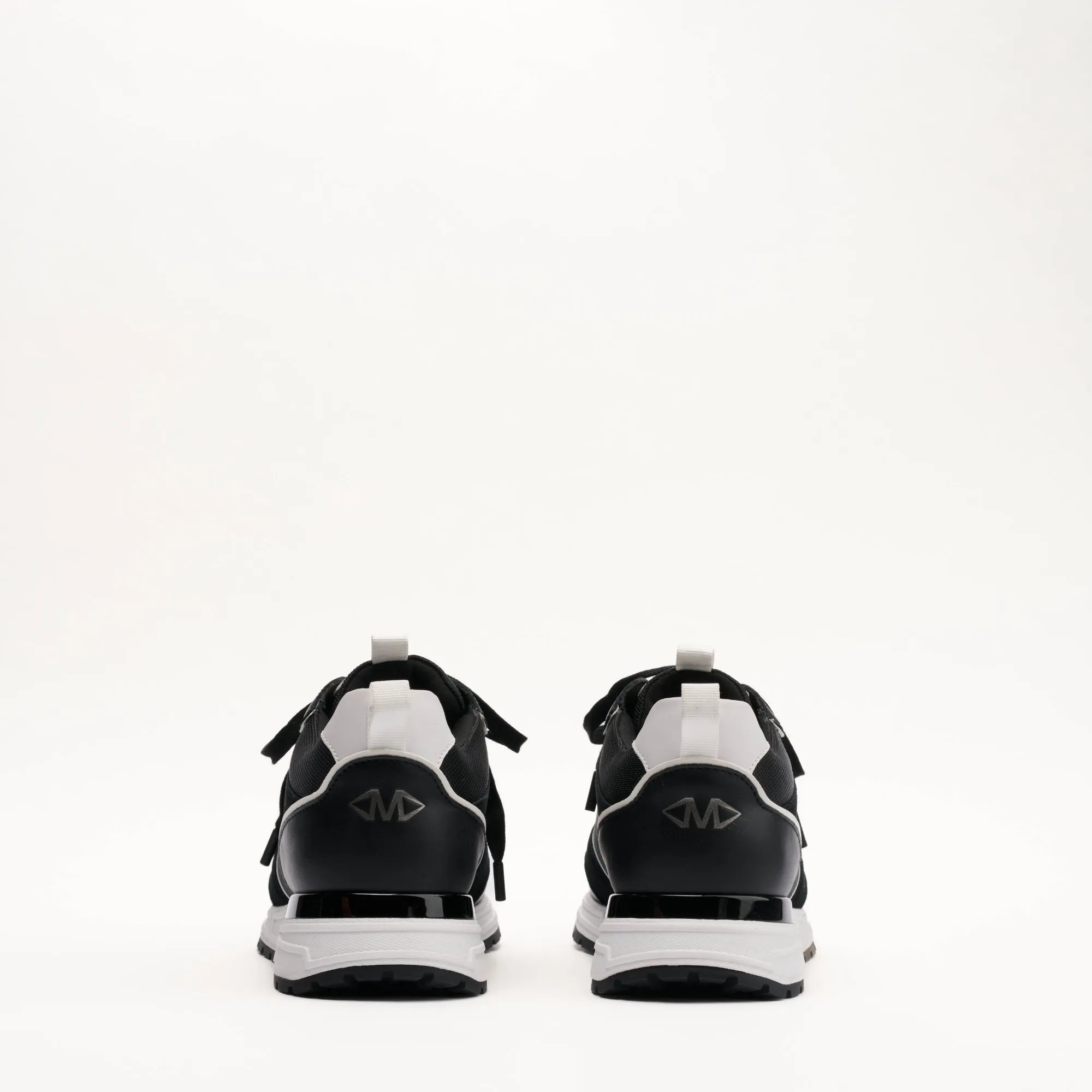 MALLET Bethnal Men's Black White Leather Sneakers sold by Mallet product image thumbnail 4