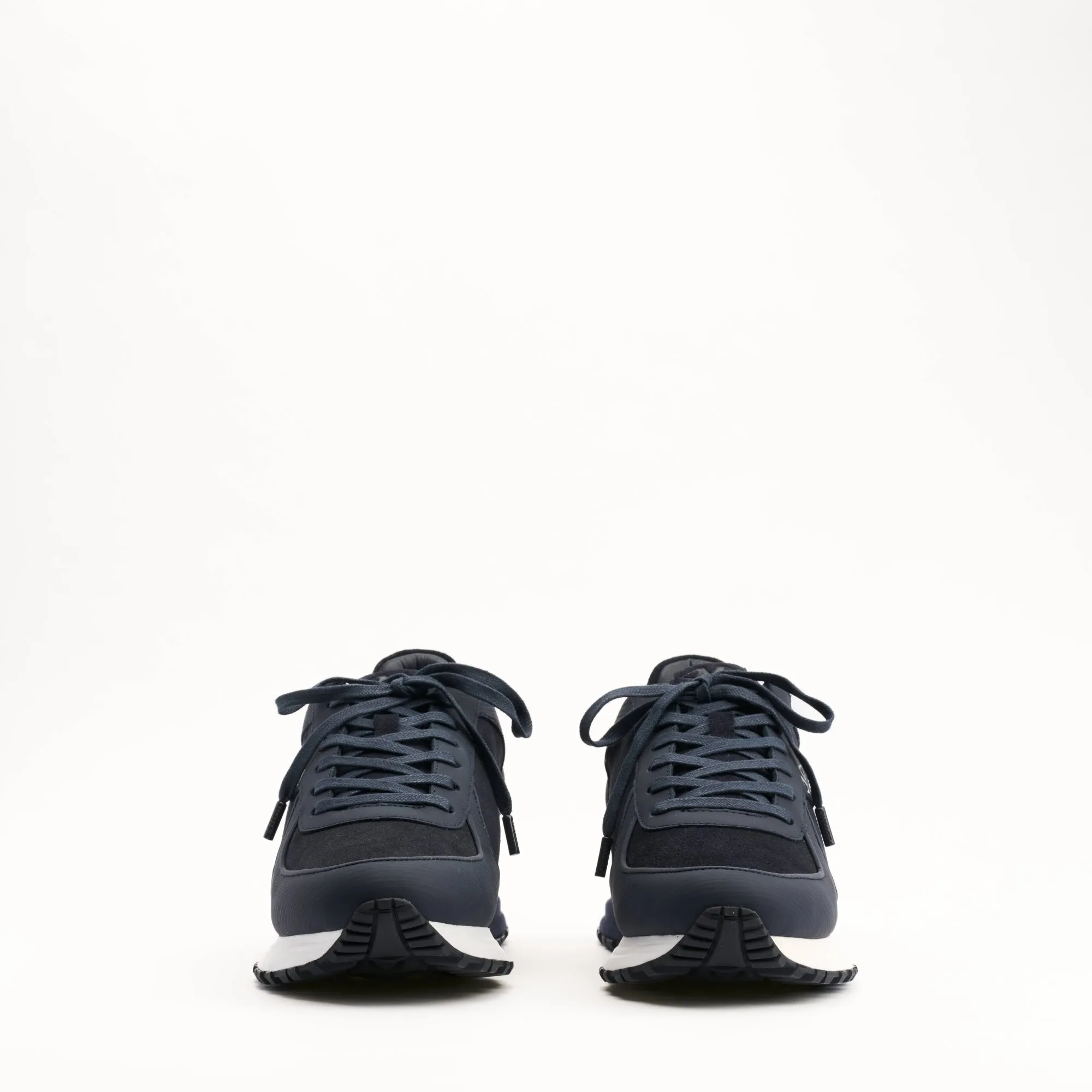 MALLET Boundary Men's Navy Ripple Leather Sneakers sold by Mallet product image thumbnail 3