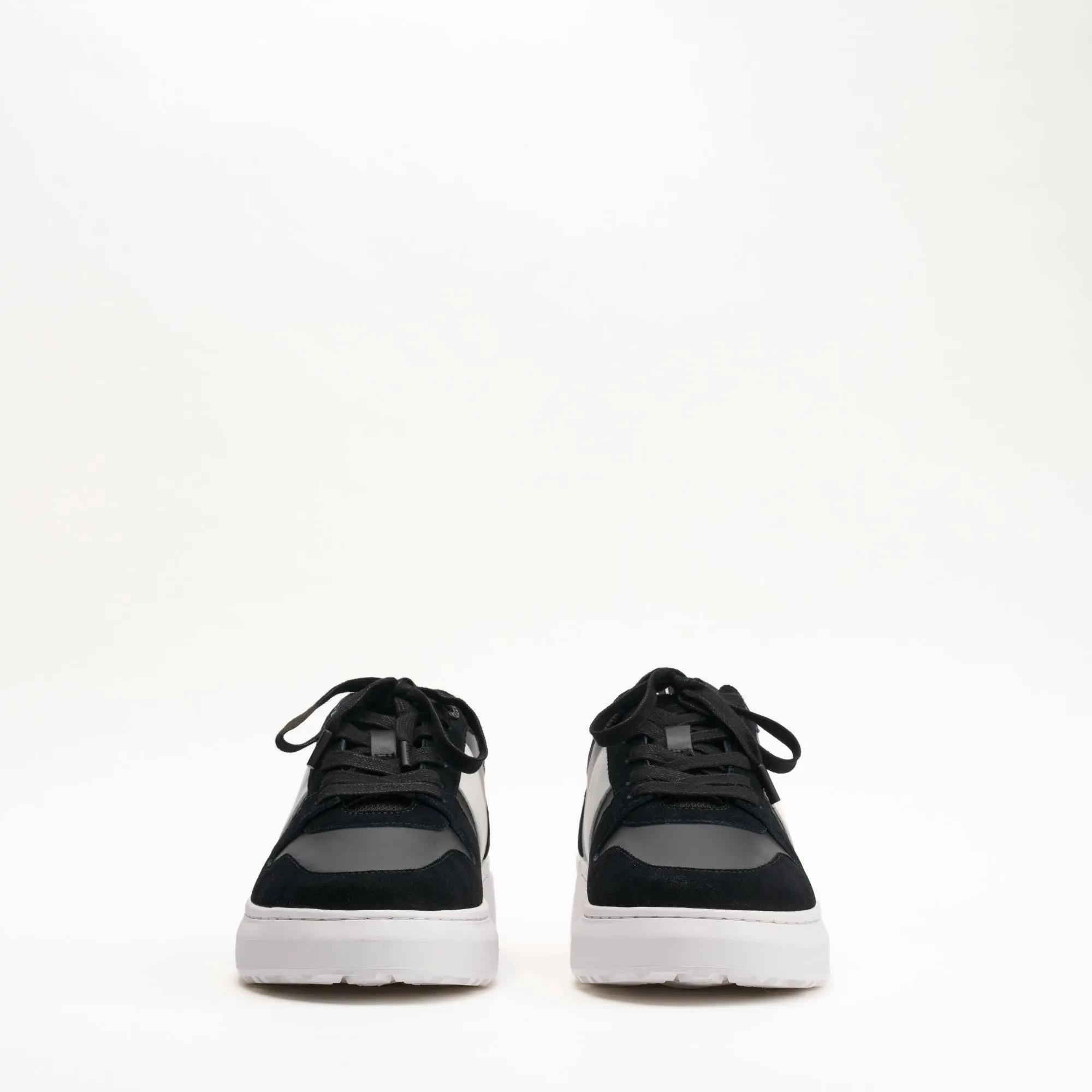 MALLET Hoxton Lite Men's Black White Leather Sneakers sold by Mallet product image thumbnail 3