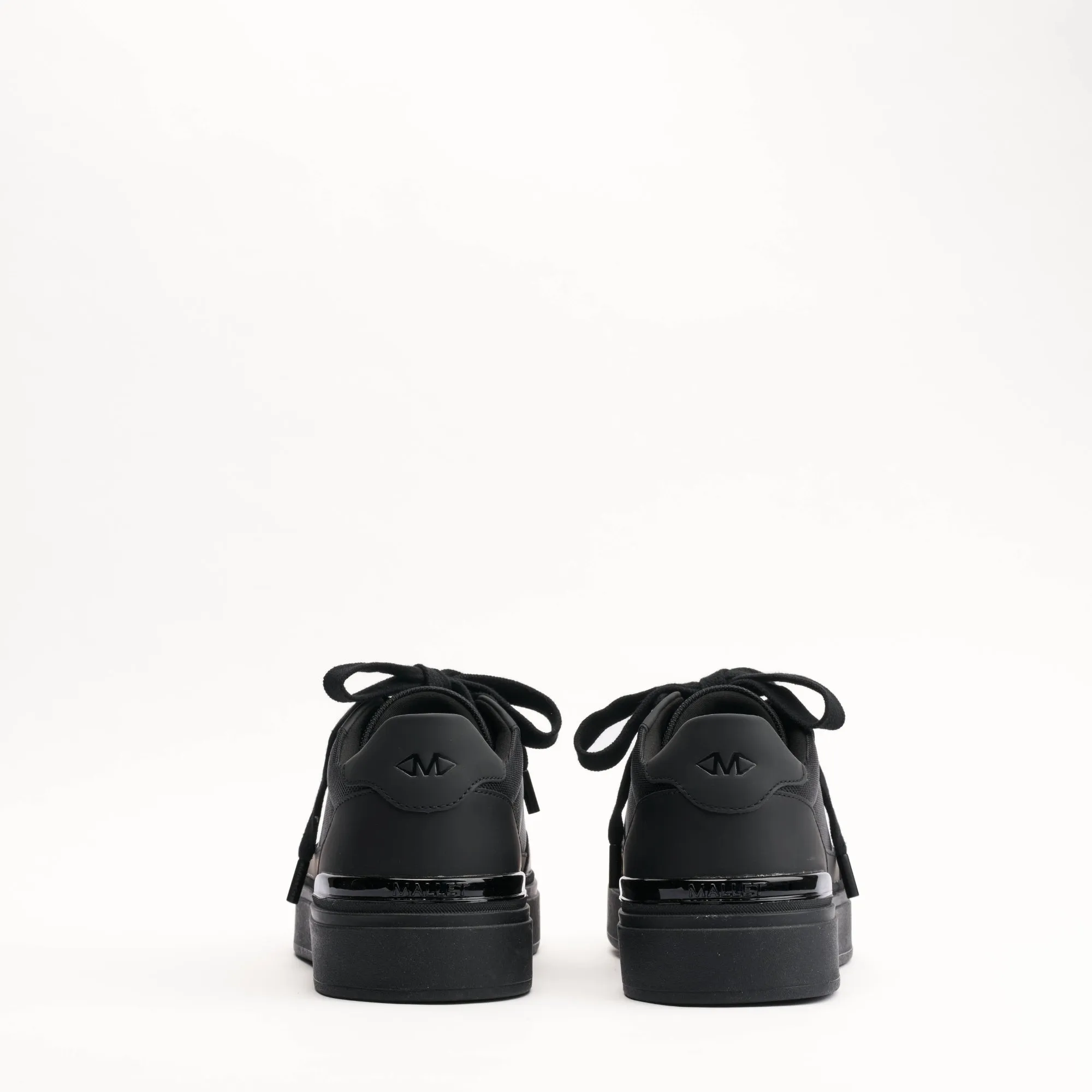 MALLET Lansbury Men's Black Leather & Nylon Sneakers sold by Mallet product image thumbnail 4