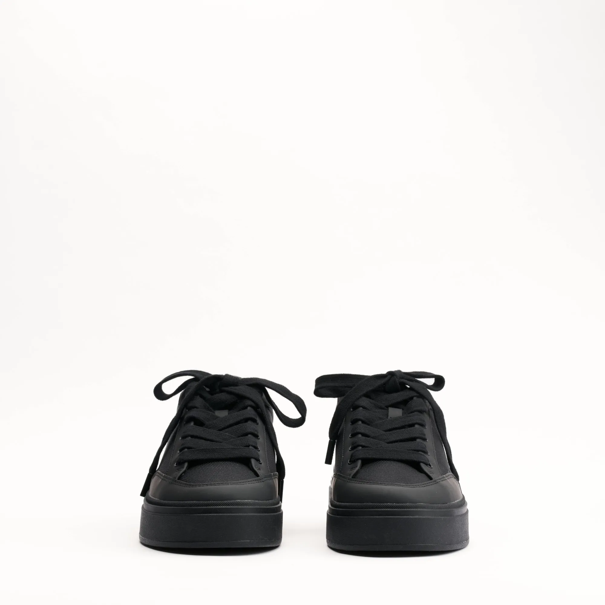 MALLET Lansbury Men's Black Leather & Nylon Sneakers sold by Mallet product image thumbnail 3