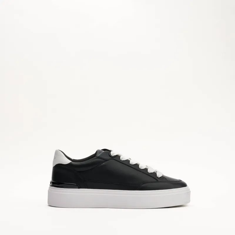 MALLET Lansbury Men's Black Nappa Leather Sneakers made by Mallet