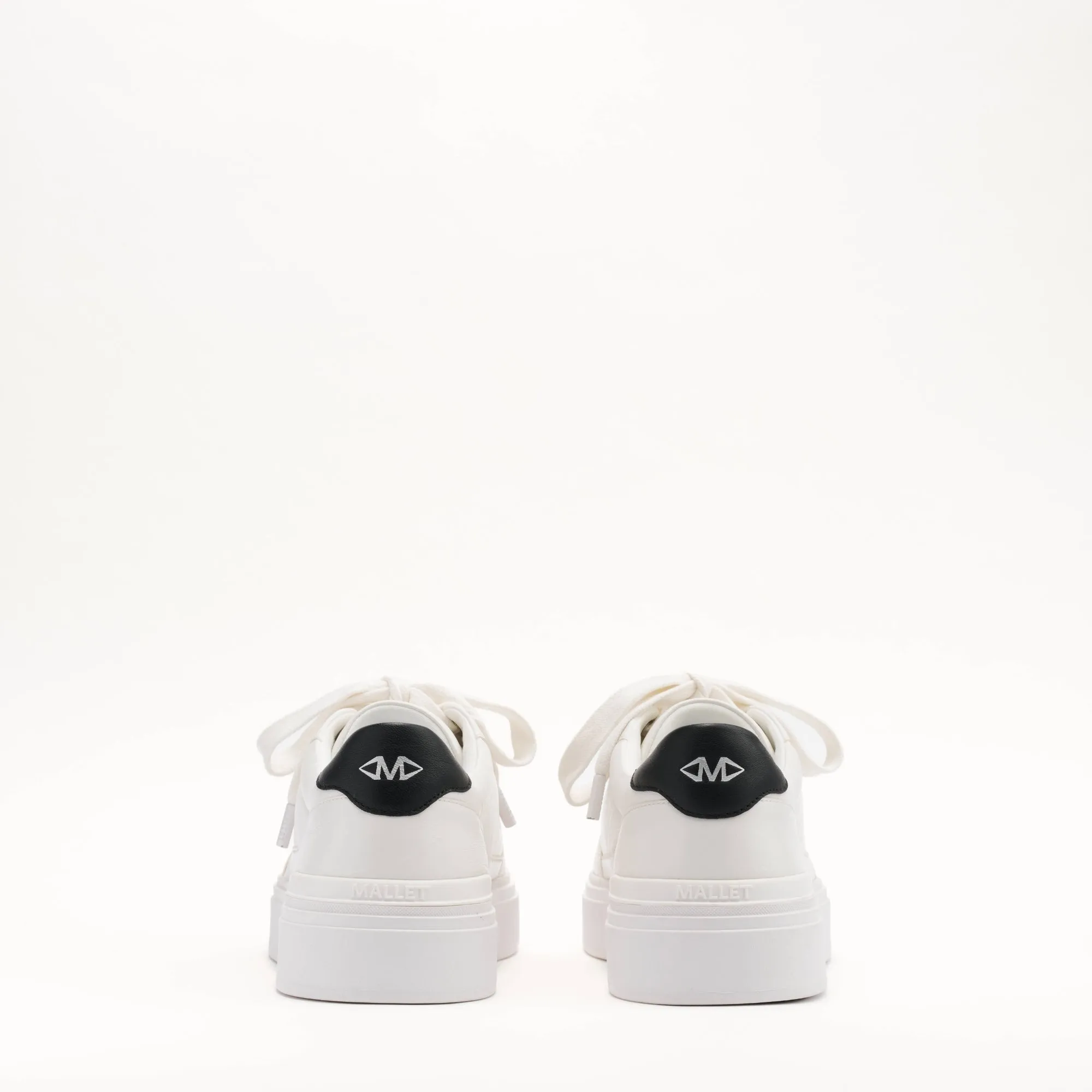MALLET Lansbury Men's White Nappa Leather Sneakers sold by Mallet product image thumbnail 4