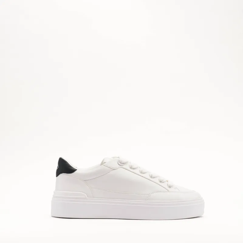 MALLET Lansbury Men's White Nappa Leather Sneakers made by Mallet