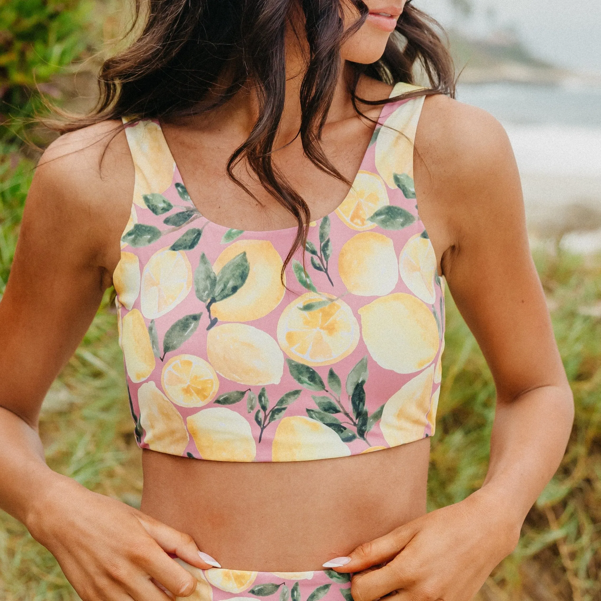 Coastal Bikini Top - Pink Lemonade sold by Maven Thread