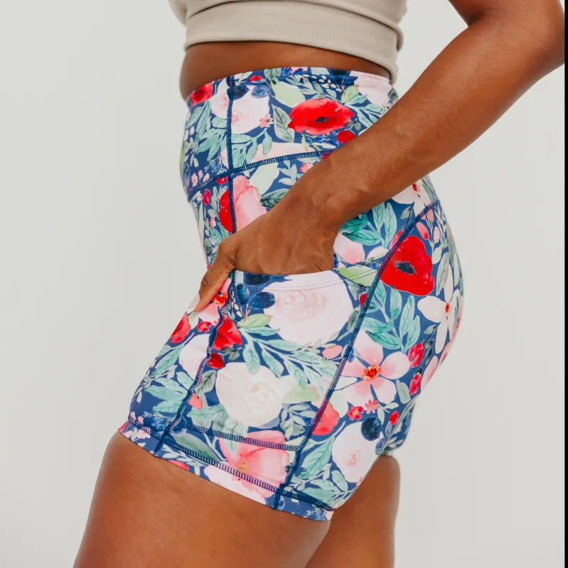 Biker Shorts - 6'' - Eden | MT SPORT sold by Maven Thread