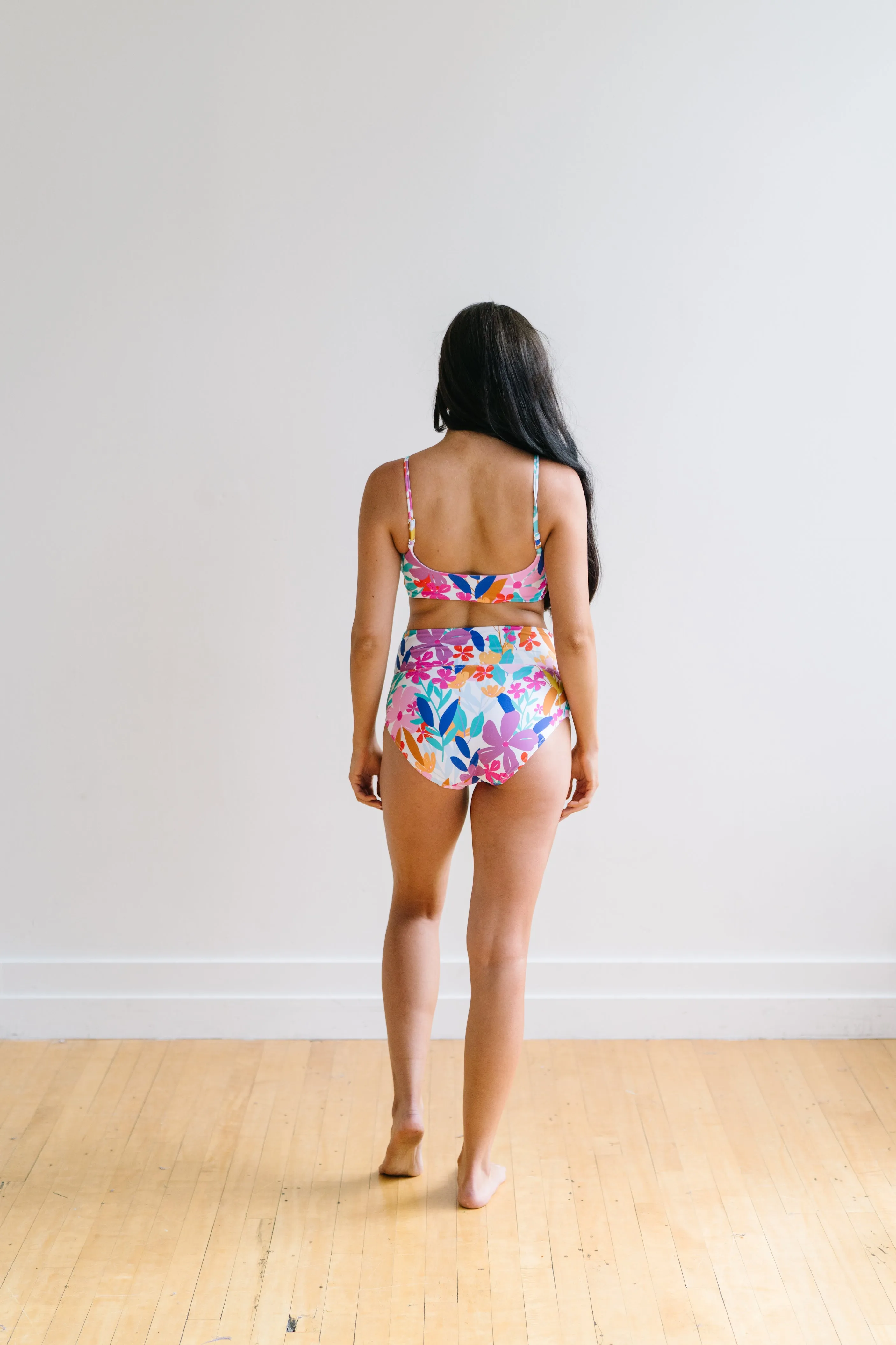 Sunkissed Bikini Top - Summer Floral sold by Maven Thread product image thumbnail 3