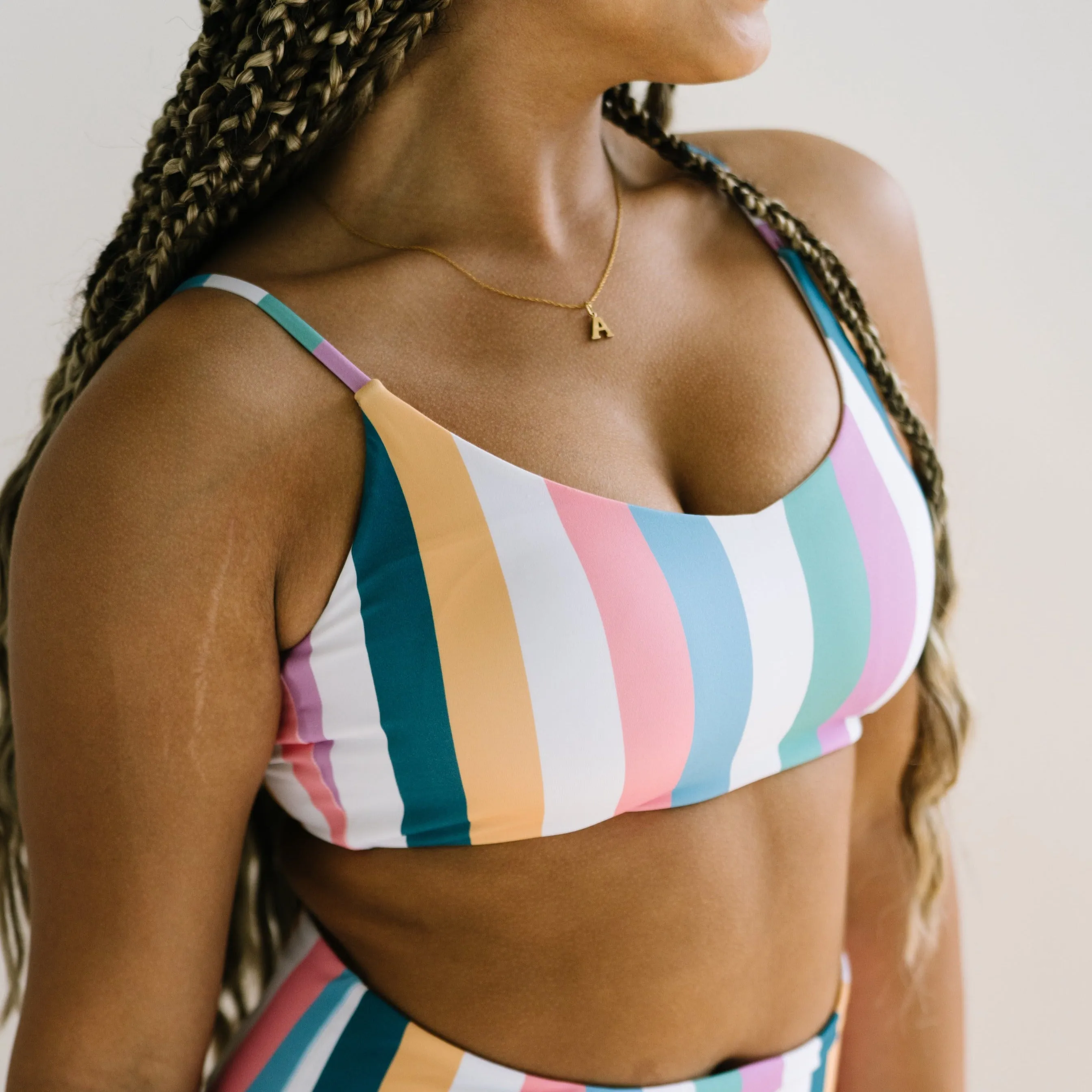 Sunkissed Bikini Top - Retro Stripe 2.0 sold by Maven Thread product image thumbnail 5