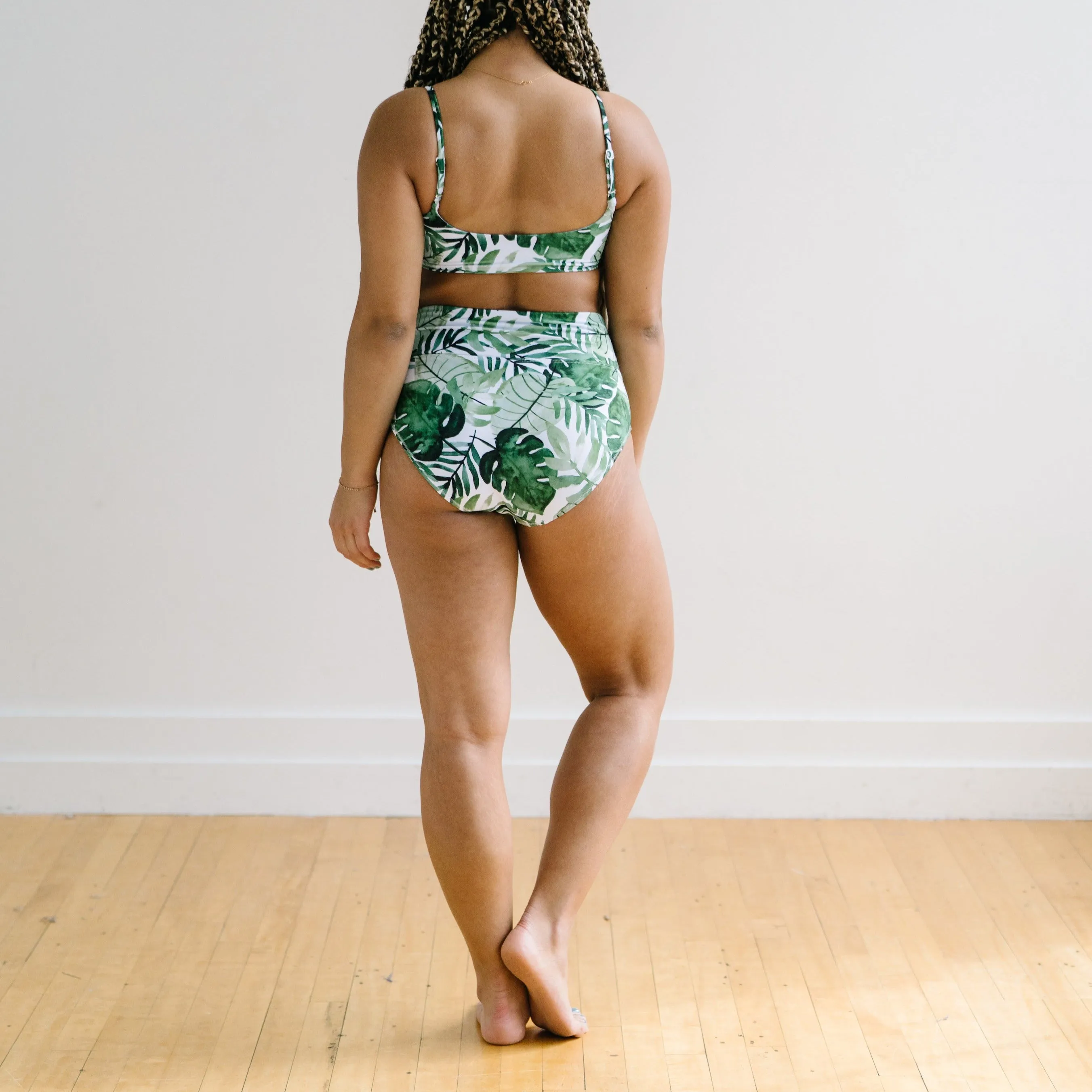 High Rise Swimsuit Bottoms - Tropics sold by Maven Thread product image thumbnail 2