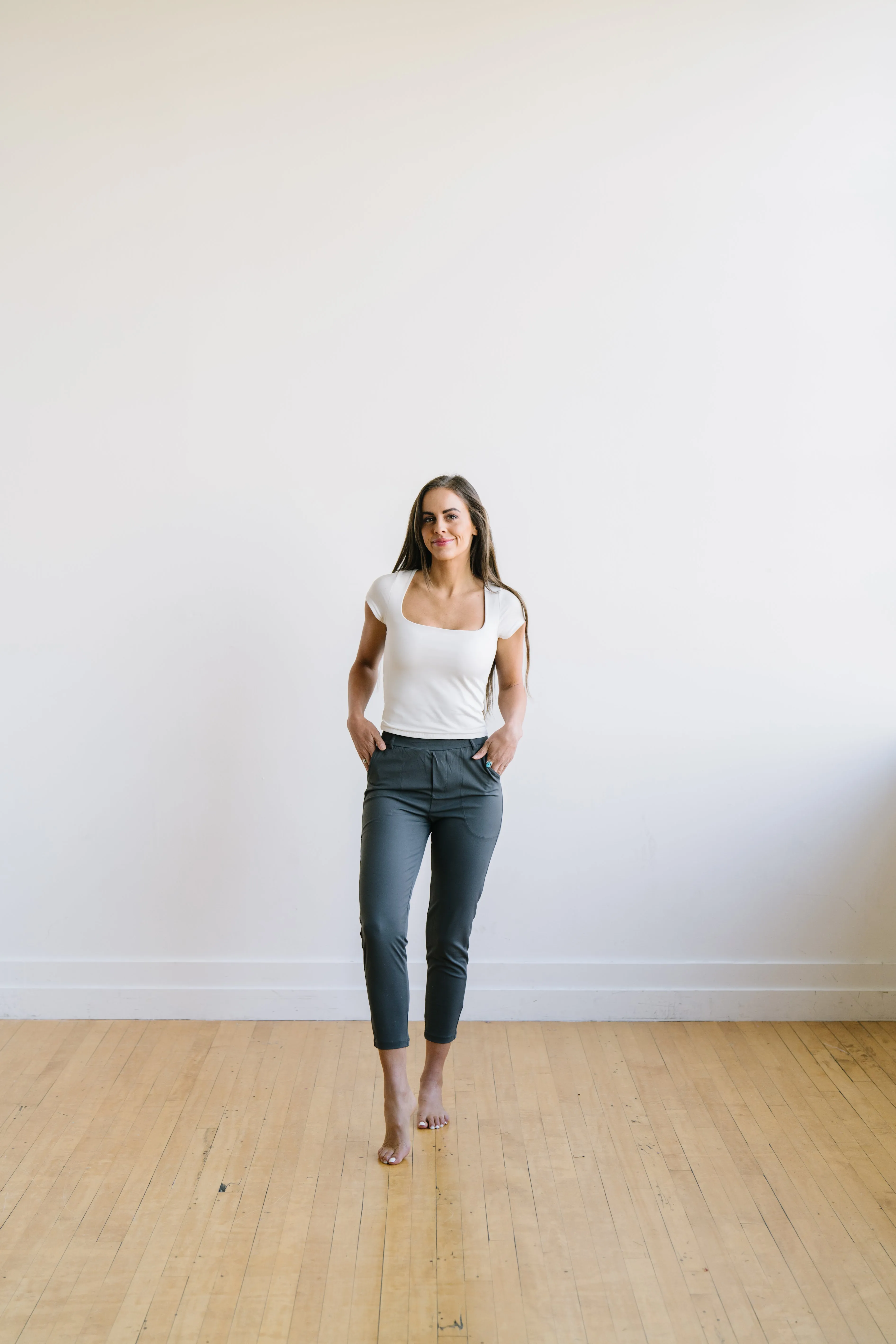 Work Hard Play Hard Trousers - Charcoal | MT LUXE sold by Maven Thread product image thumbnail 5