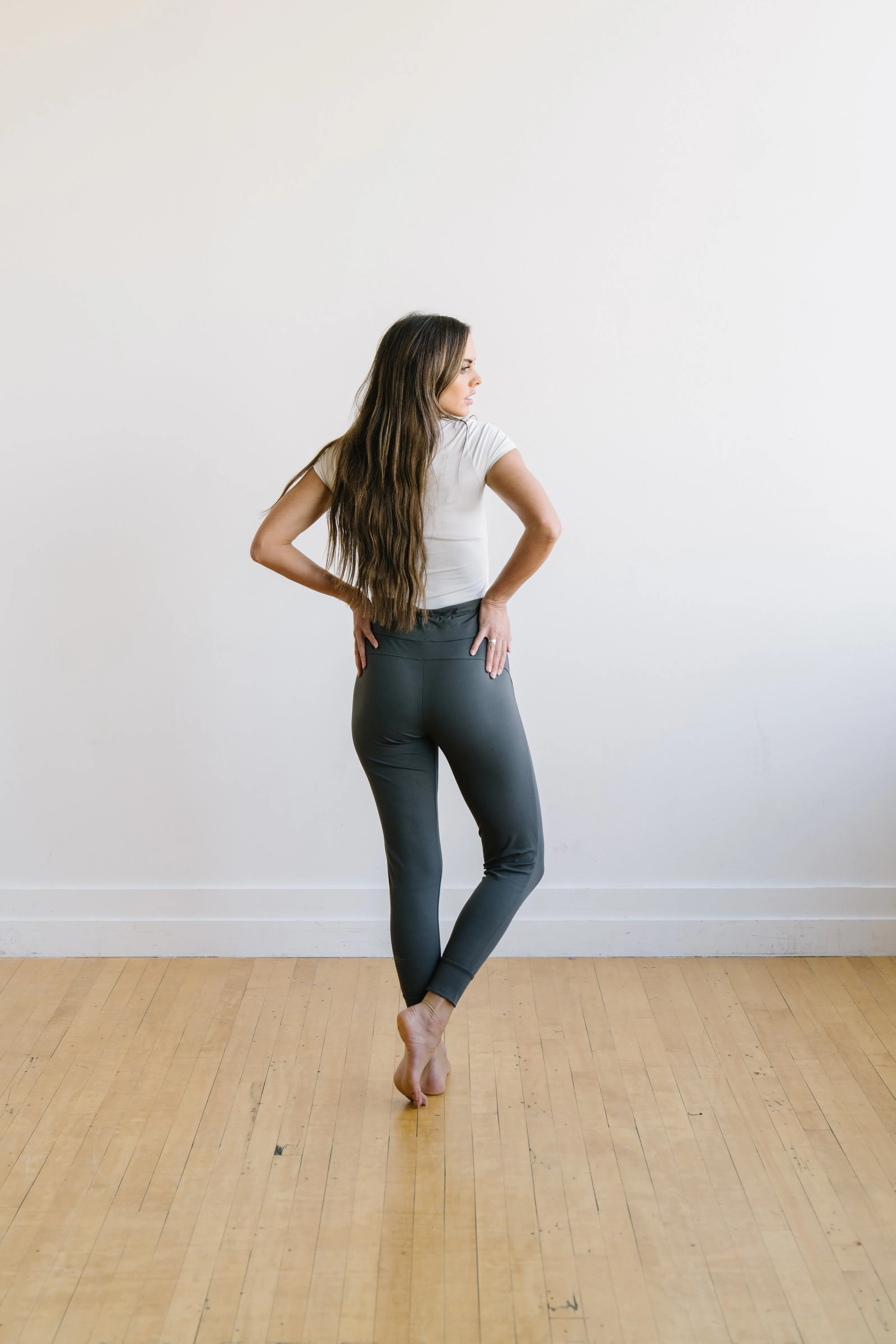 Warmup Joggers - Charcoal | MT LUXE sold by Maven Thread product image thumbnail 3