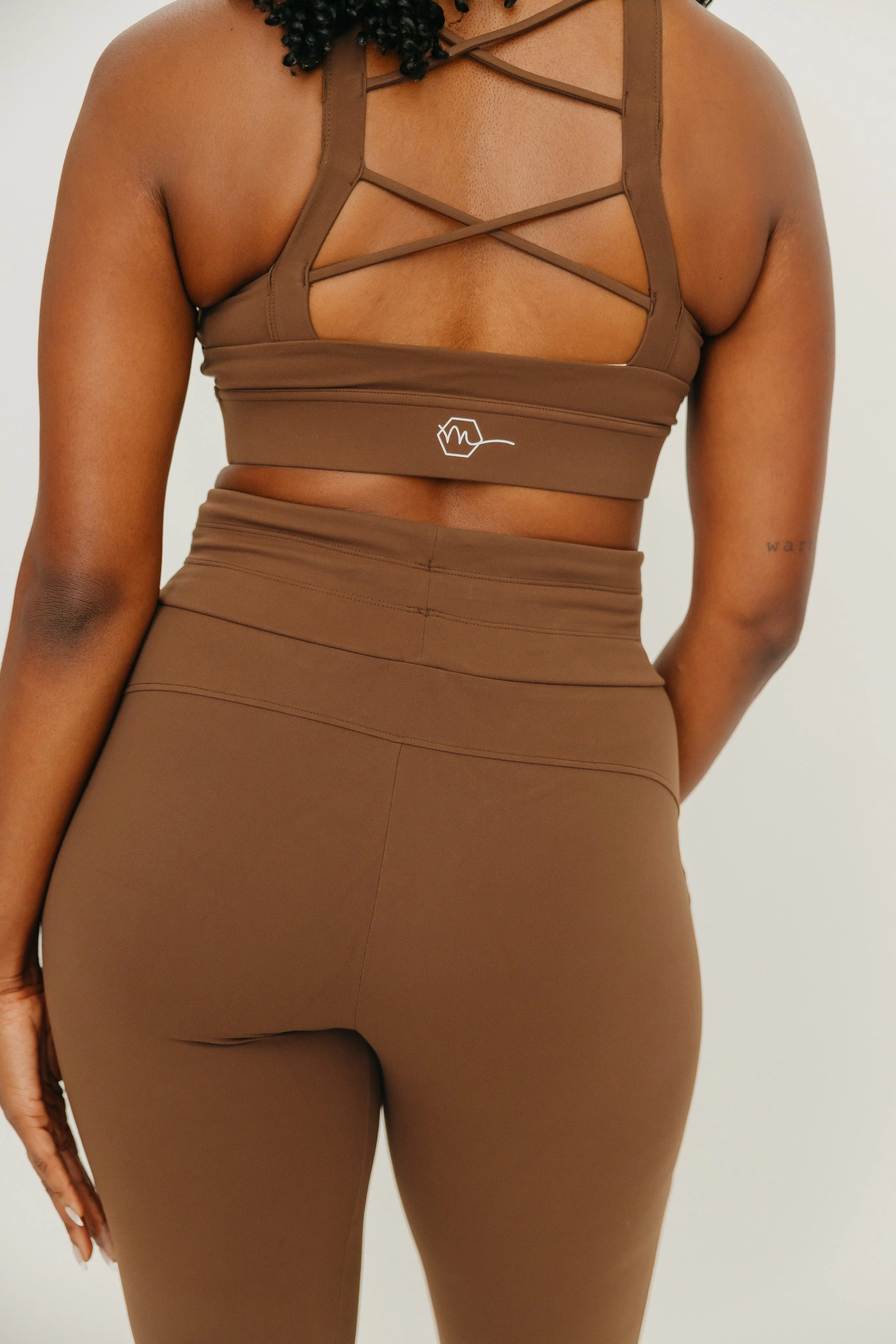 Fearless Sports Bra - Brown | MT LUXE sold by Maven Thread product image thumbnail 3