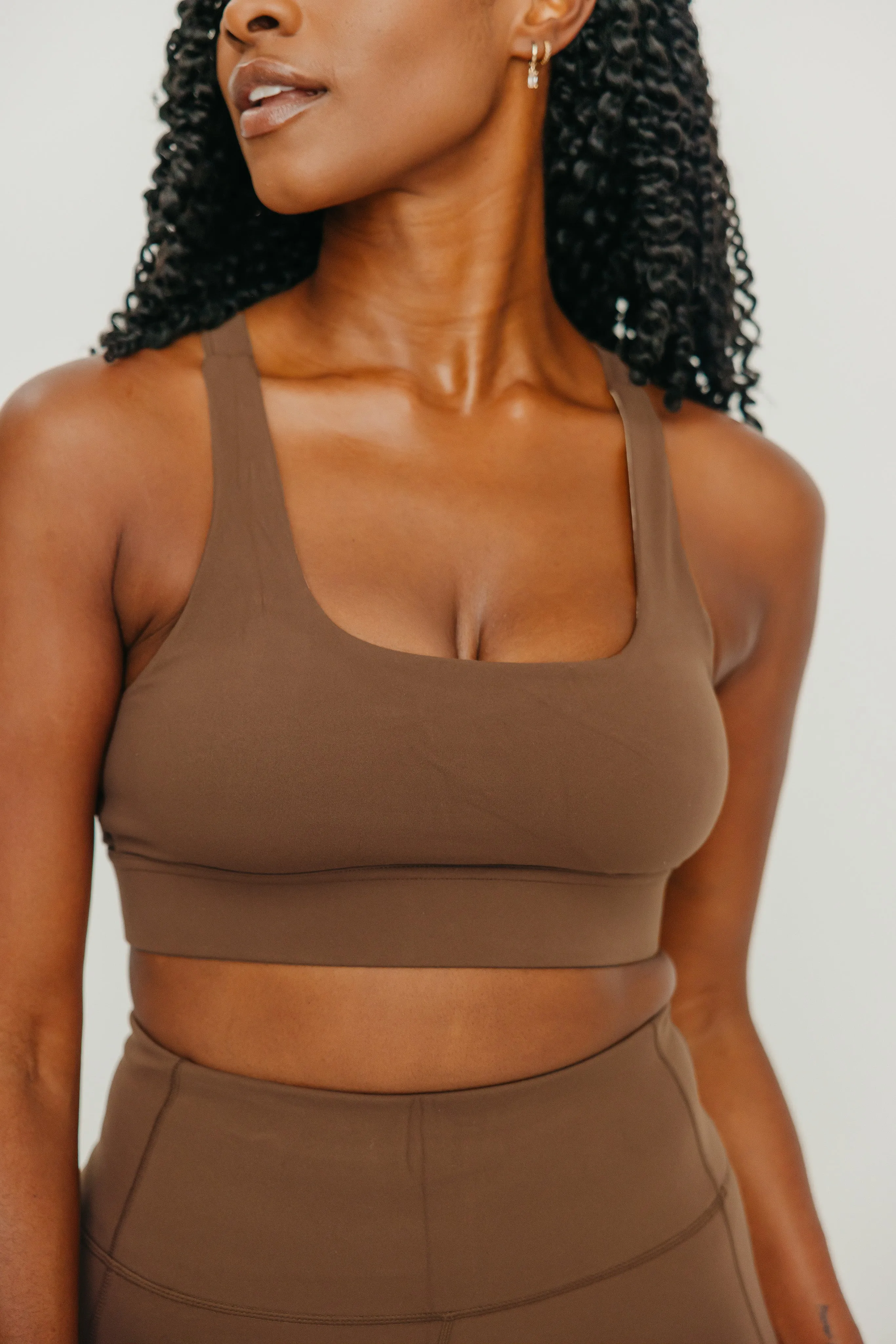 Fearless Sports Bra - Brown | MT LUXE sold by Maven Thread product image thumbnail 2