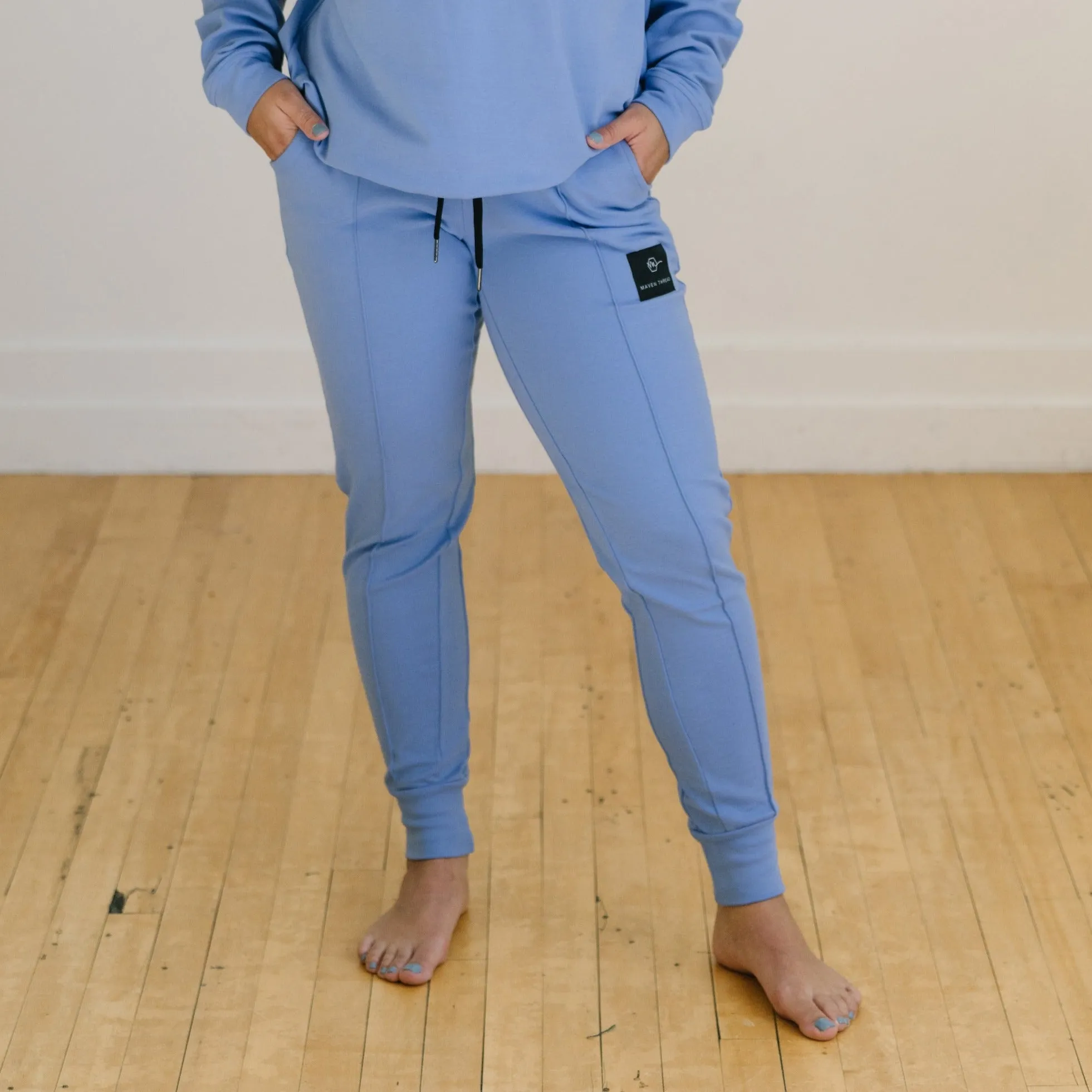 Sweatpants - Sky Blue sold by Maven Thread