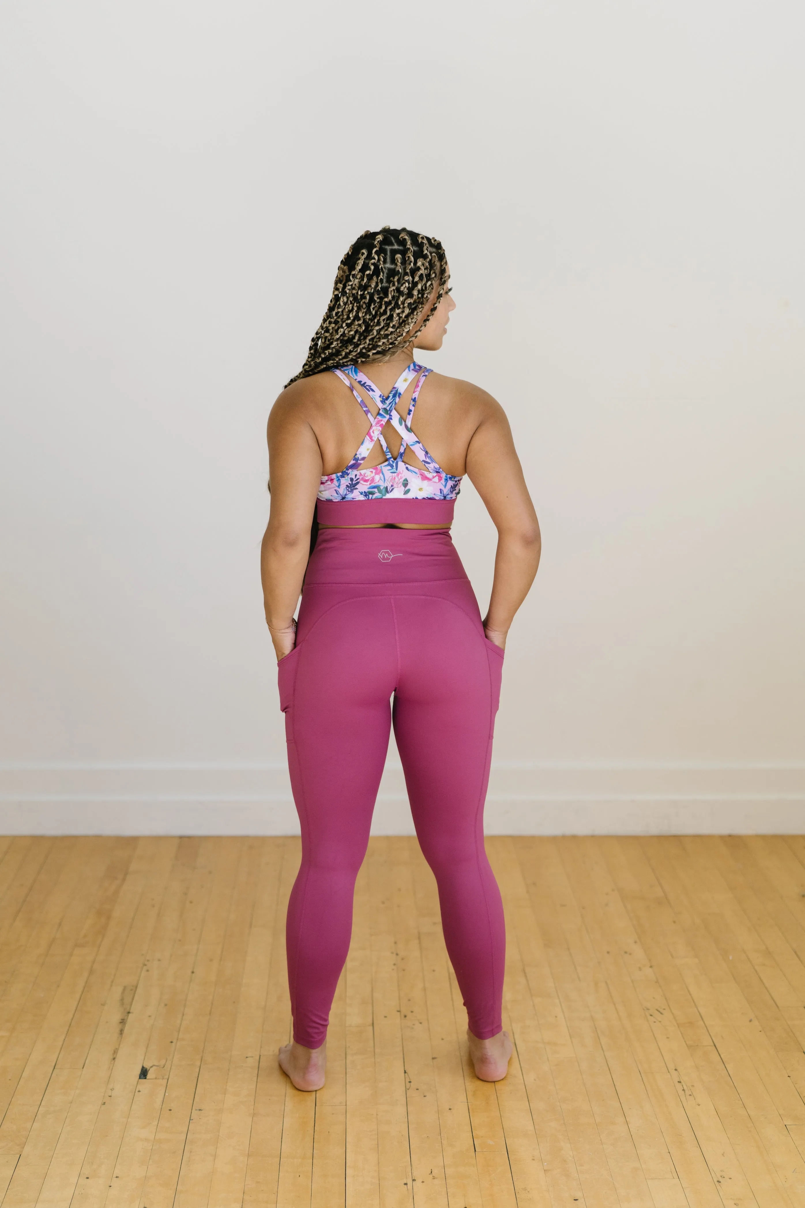 Inspire Leggings - Deep Orchid | MT SPORT sold by Maven Thread product image thumbnail 2