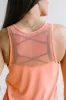 Breathe Tank - Coral sold by Maven Thread