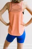 Breathe Tank - Coral sold by Maven Thread