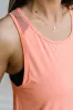 Breathe Tank - Coral sold by Maven Thread