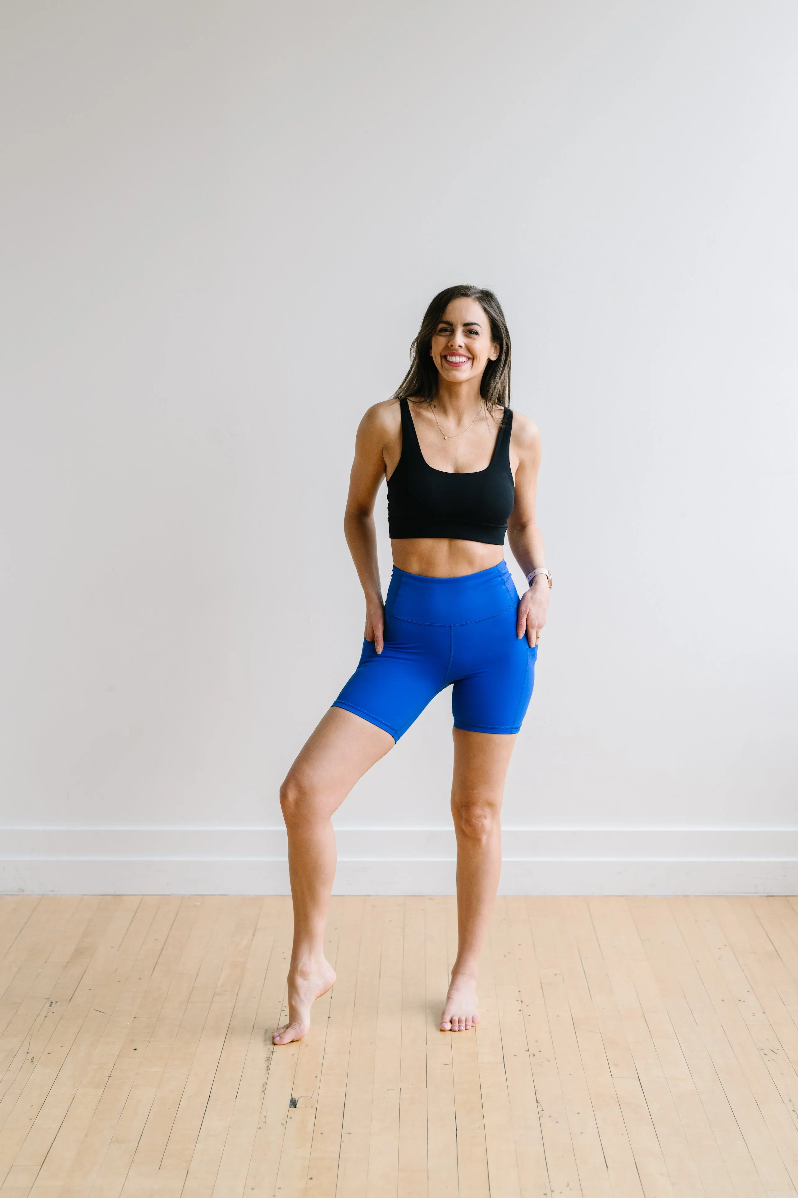 Biker Shorts - 6'' - Cobalt | MT SPORT sold by Maven Thread product image thumbnail 4