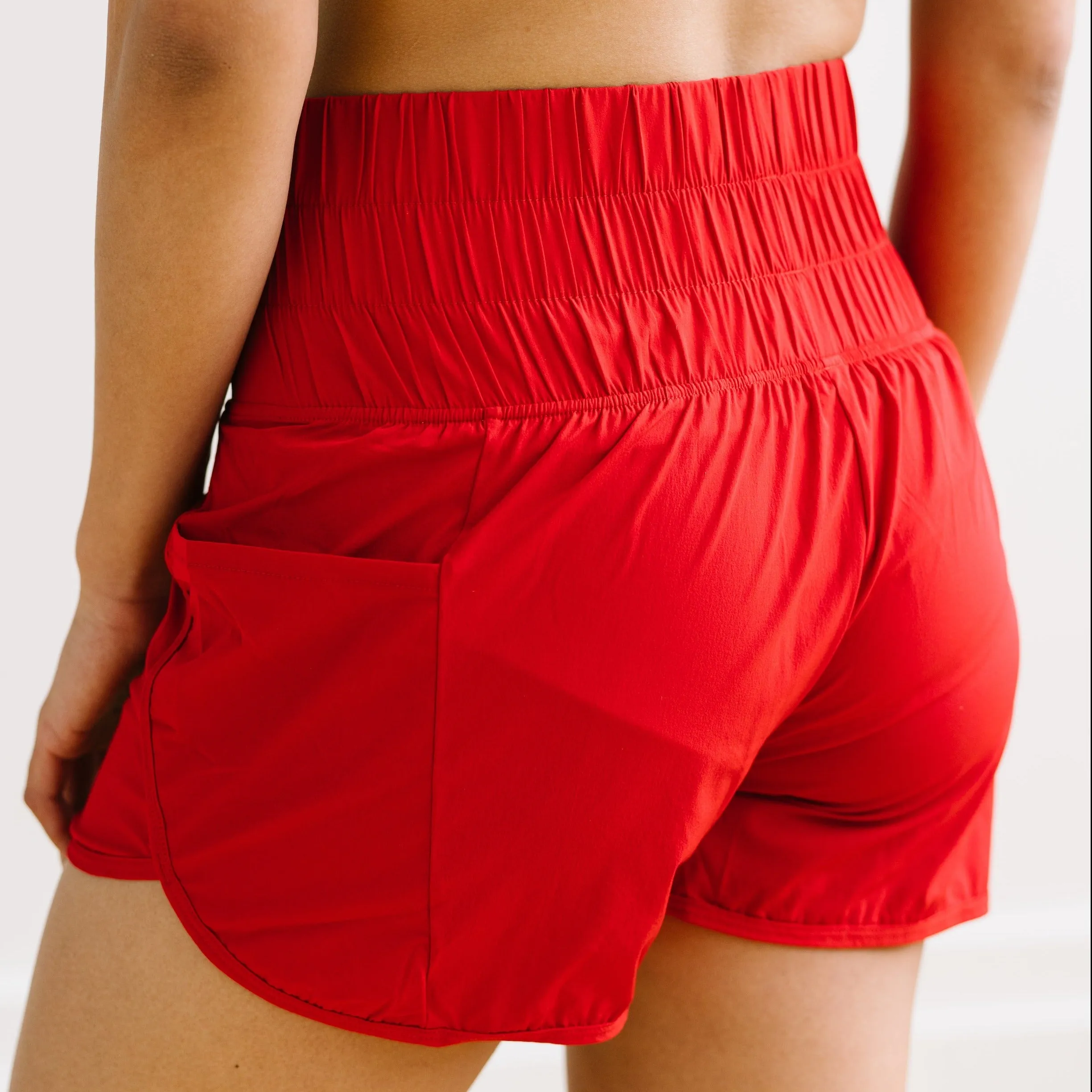 Trainer Shorts - Salsa sold by Maven Thread