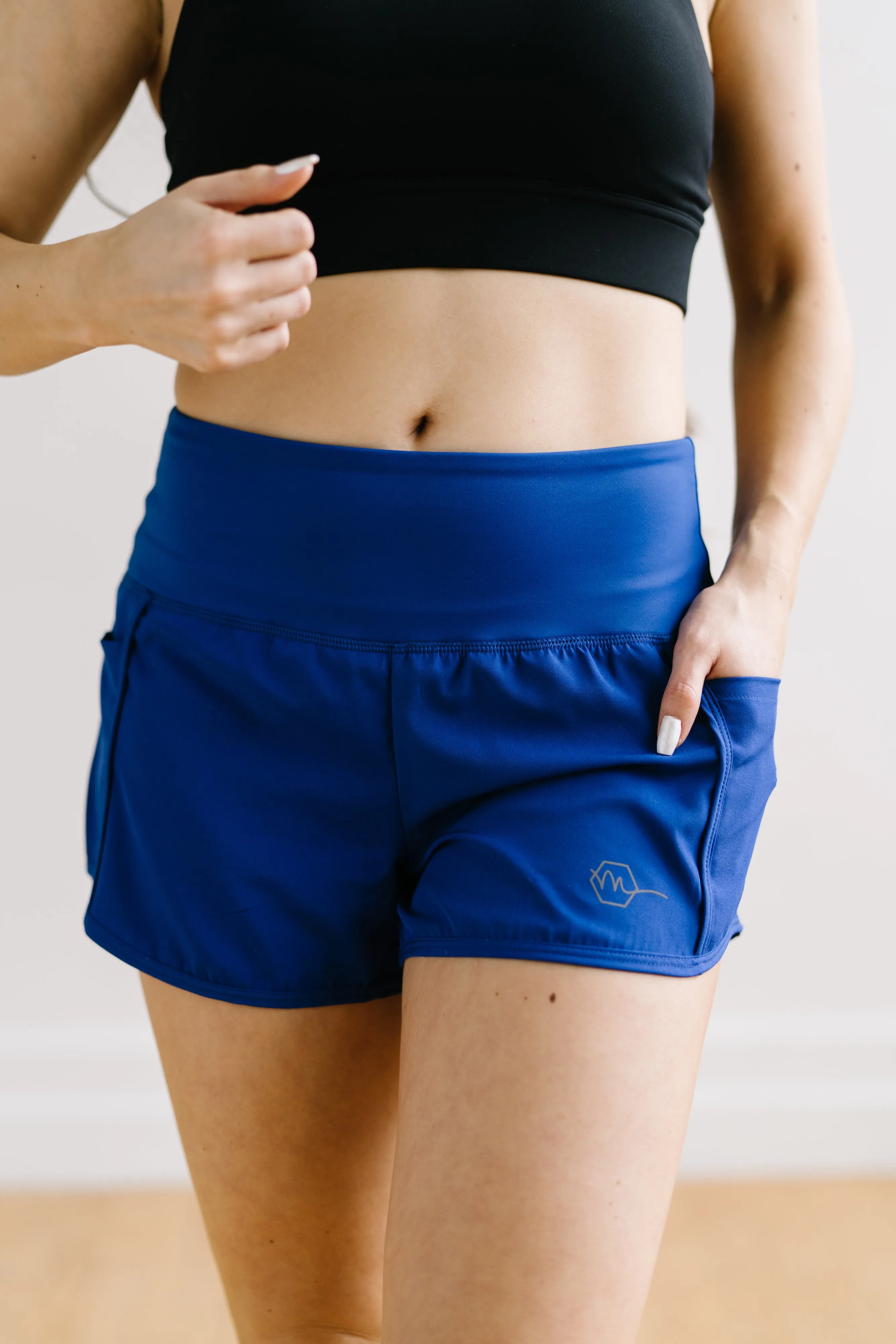 Elite Shorts - 3.5'' - Cobalt sold by Maven Thread product image thumbnail 4
