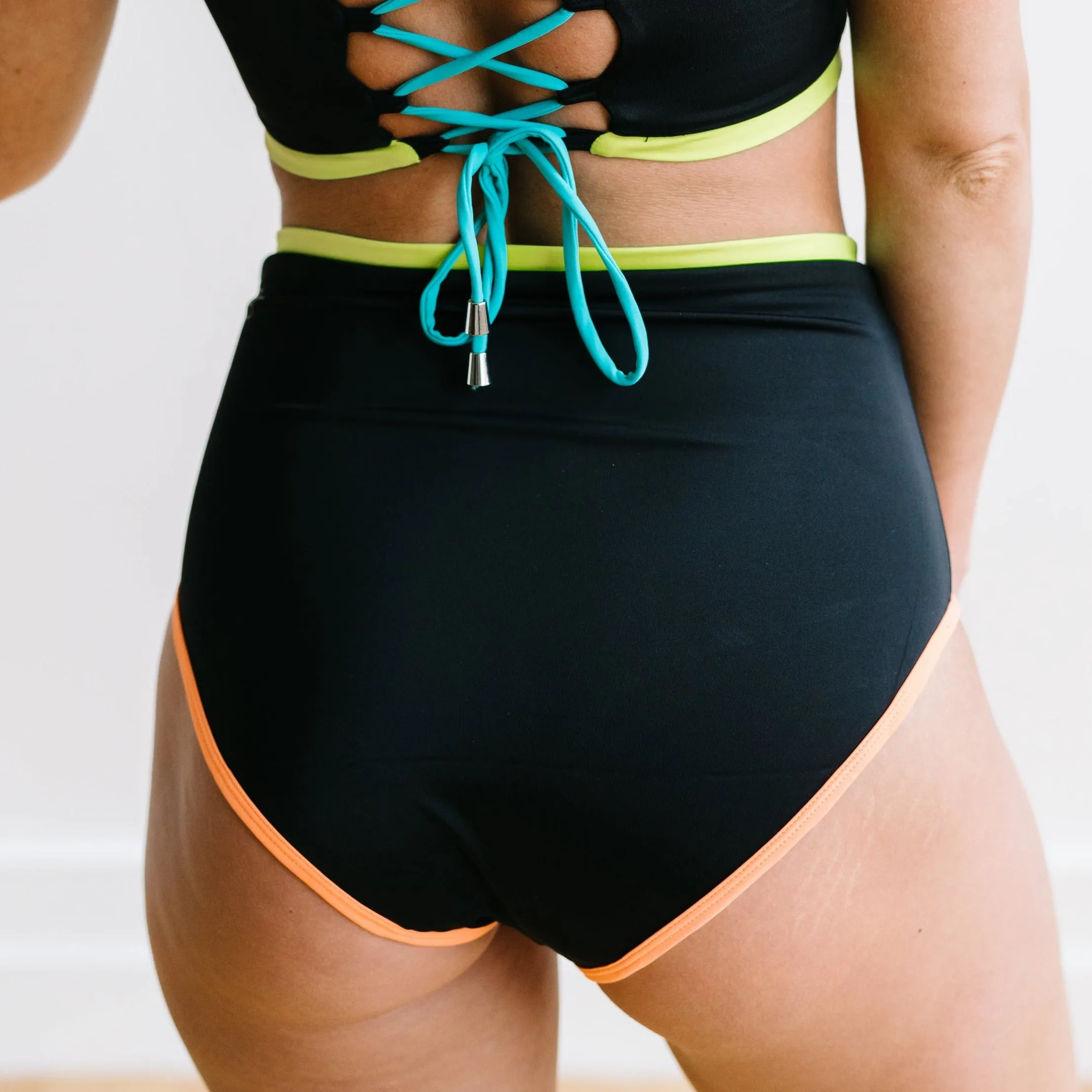 High Rise Bottoms - Neon sold by Maven Thread