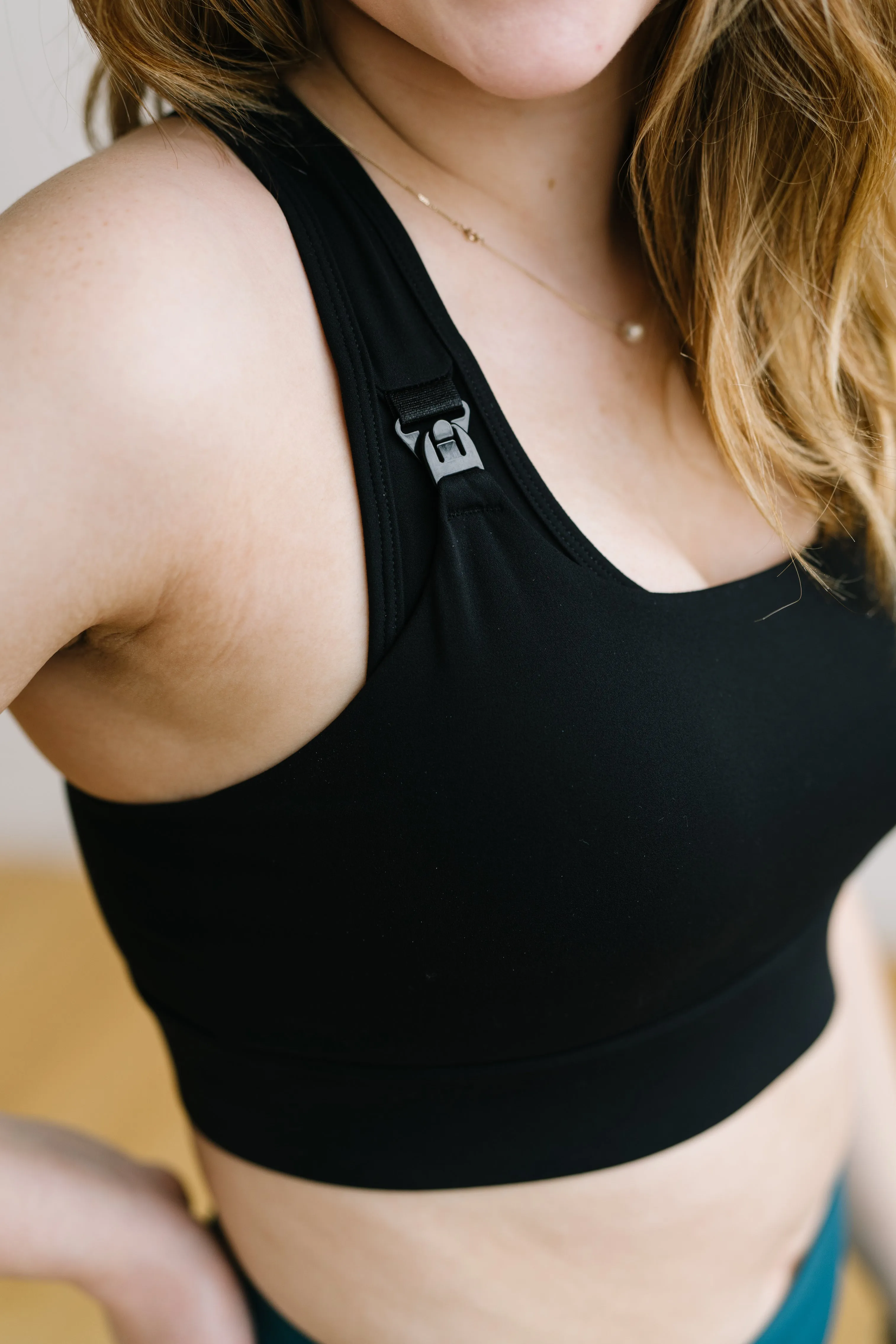 Maternity Sports Bra - Black | MT SPORT sold by Maven Thread product image thumbnail 3
