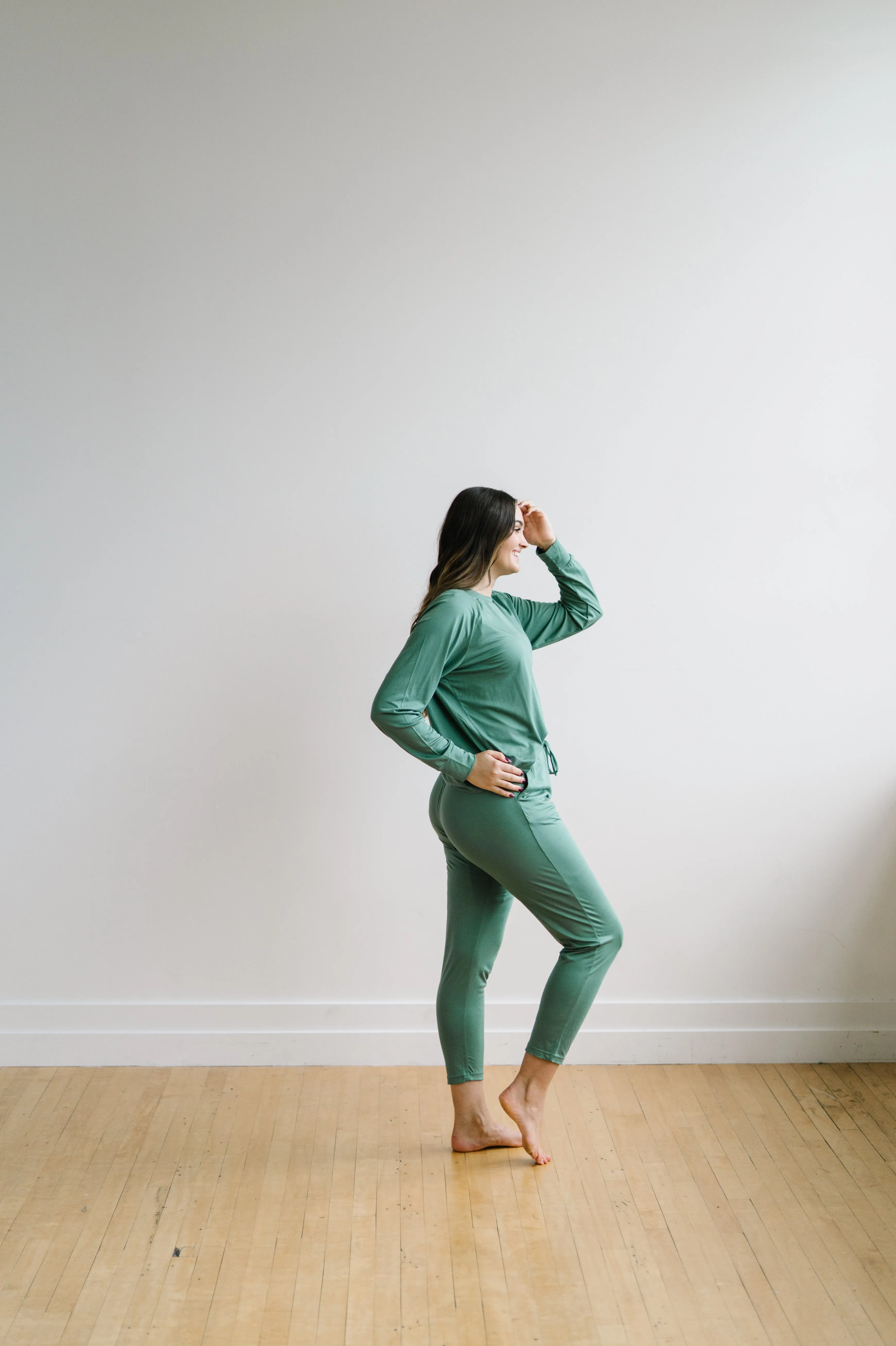 Lounge Premium Pajama Pants - Wintergreen sold by Maven Thread product image thumbnail 2