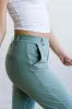 Work Hard Play Hard Trousers - Sage | MT LUXE sold by Maven Thread