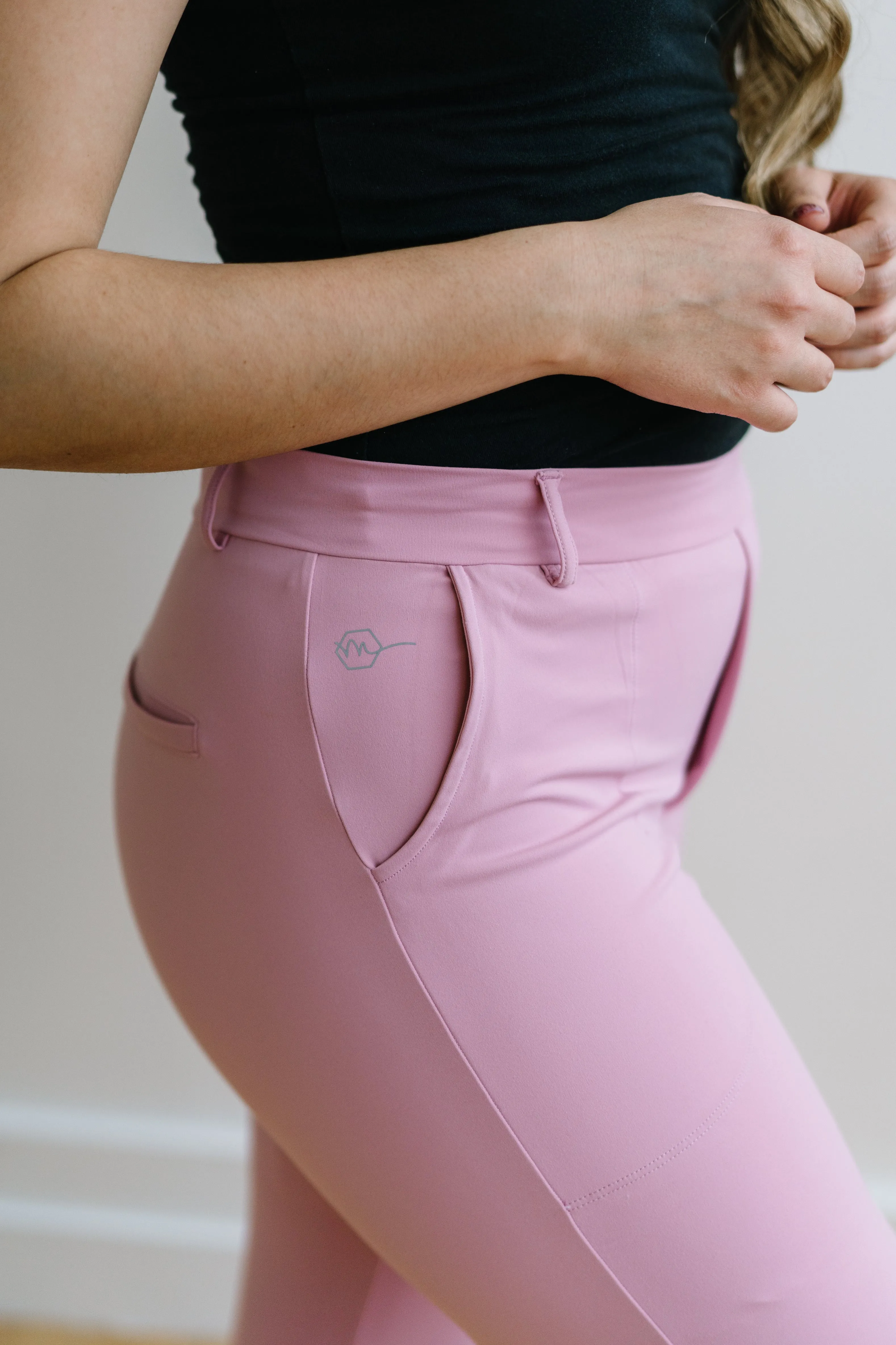 Work Hard Play Hard Trousers - Orchid | MT LUXE sold by Maven Thread product image thumbnail 4