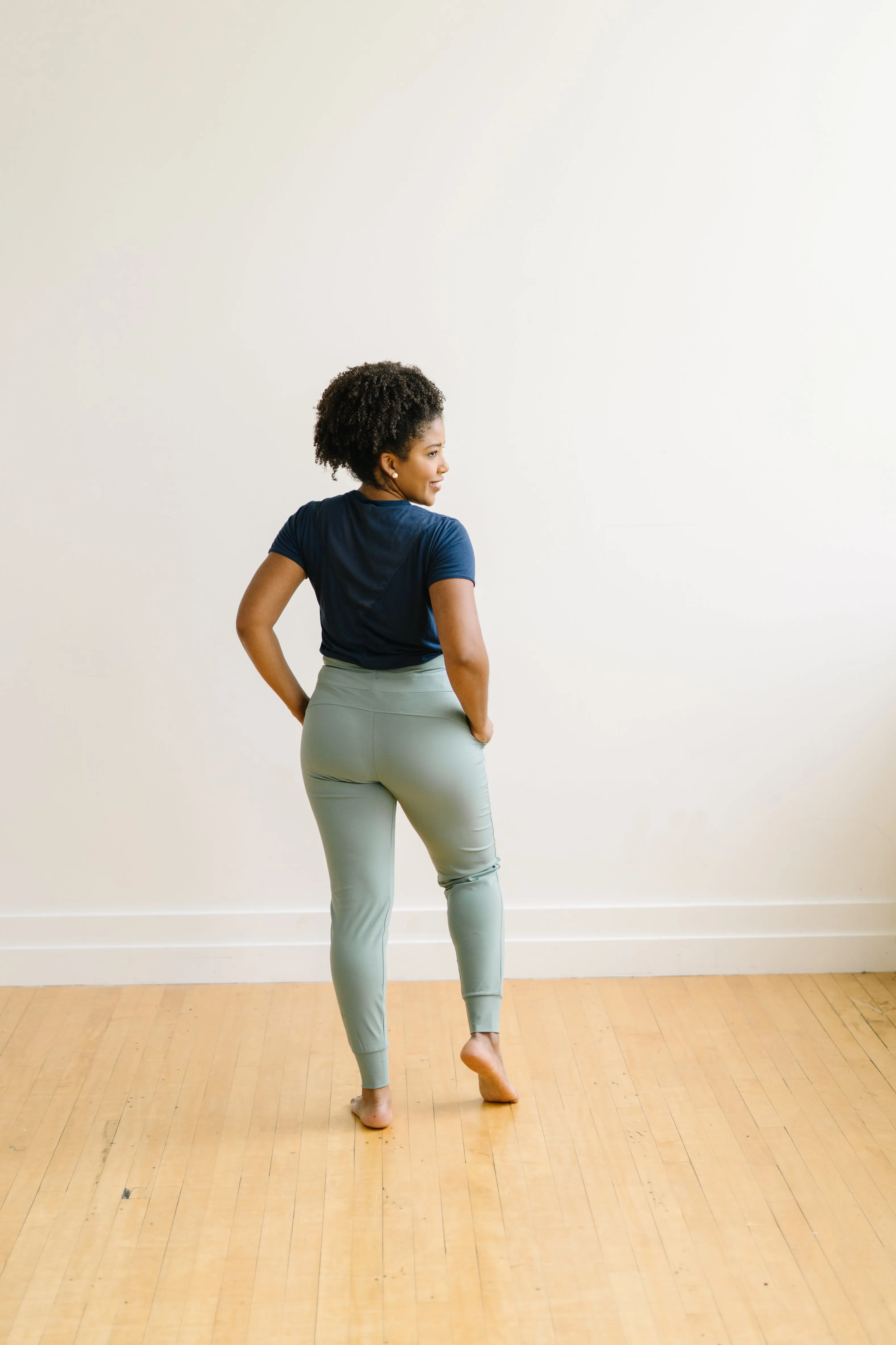 Warmup Joggers - Sage | MT LUXE sold by Maven Thread product image thumbnail 4