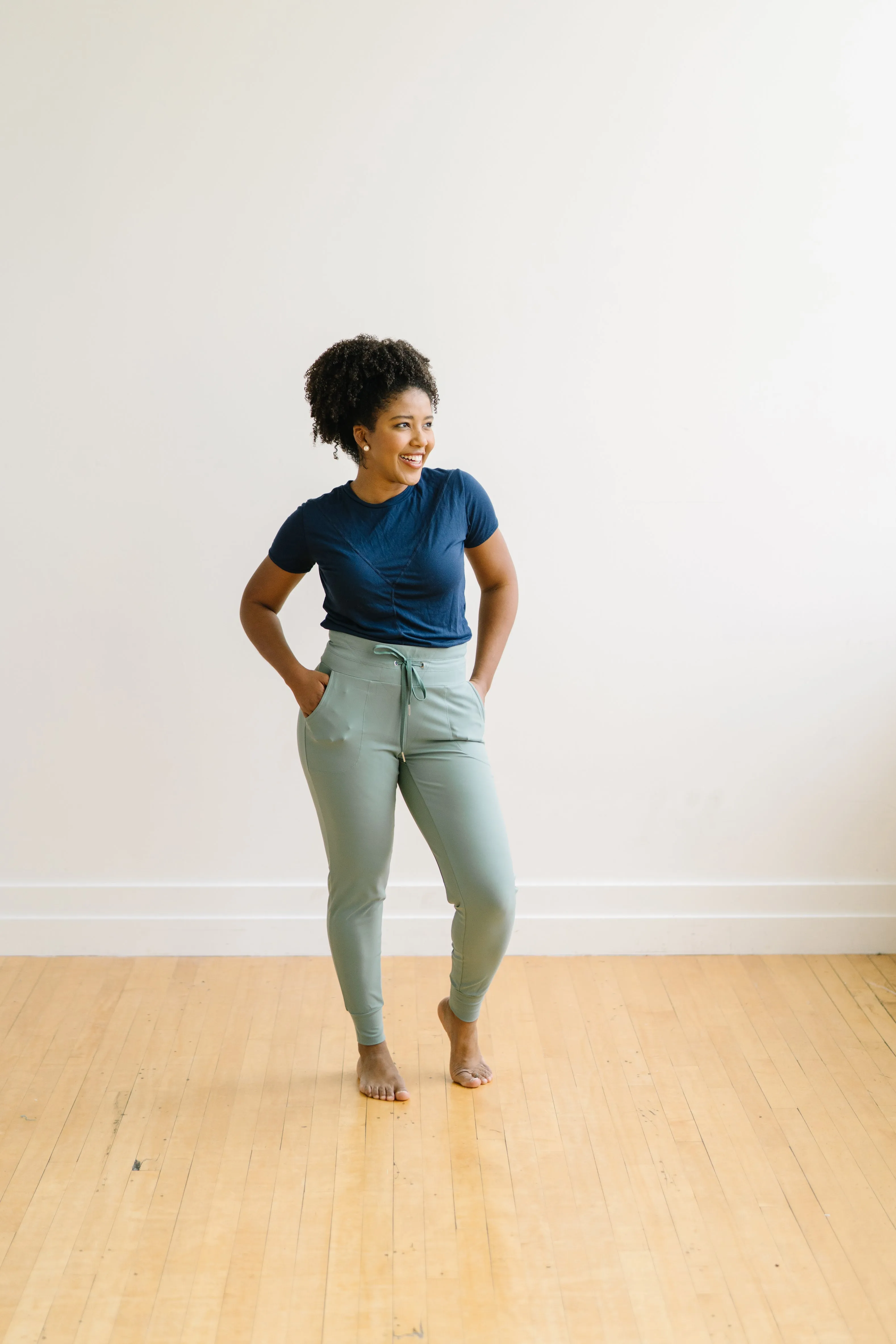 Warmup Joggers - Sage | MT LUXE sold by Maven Thread product image thumbnail 3