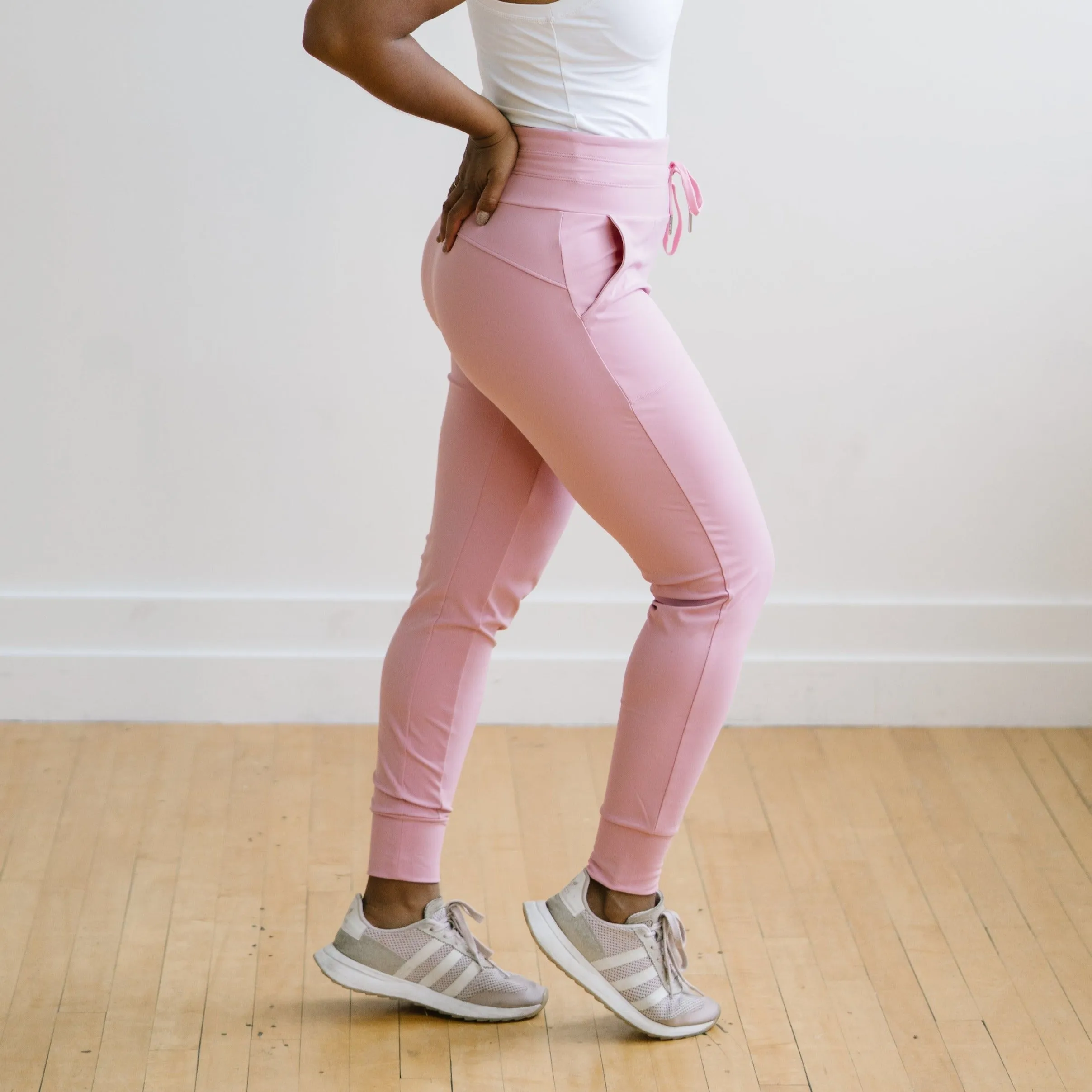 Warmup Joggers - Orchid | MT LUXE sold by Maven Thread