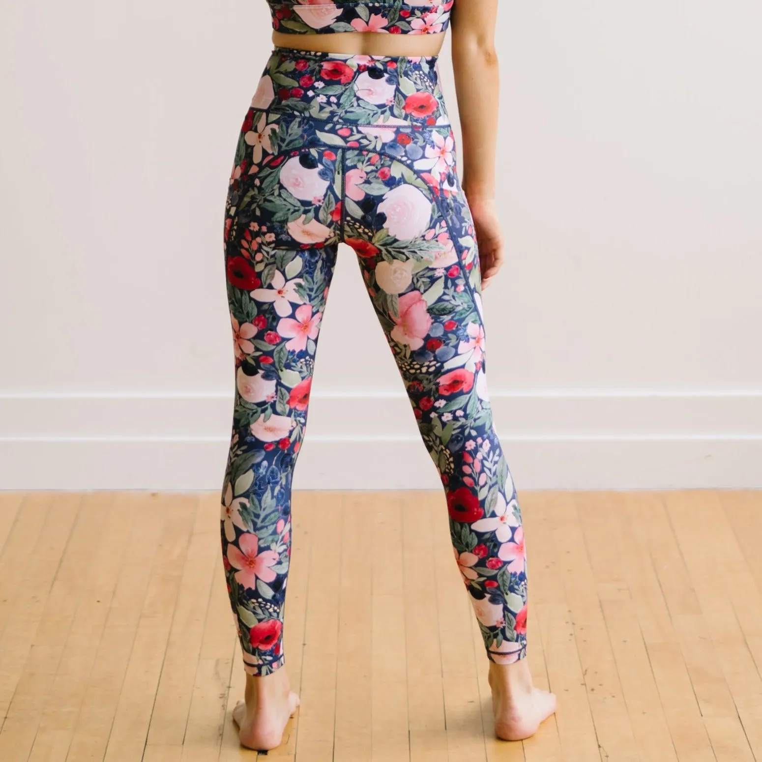 Inspire Leggings - Eden Floral | MT SPORT sold by Maven Thread