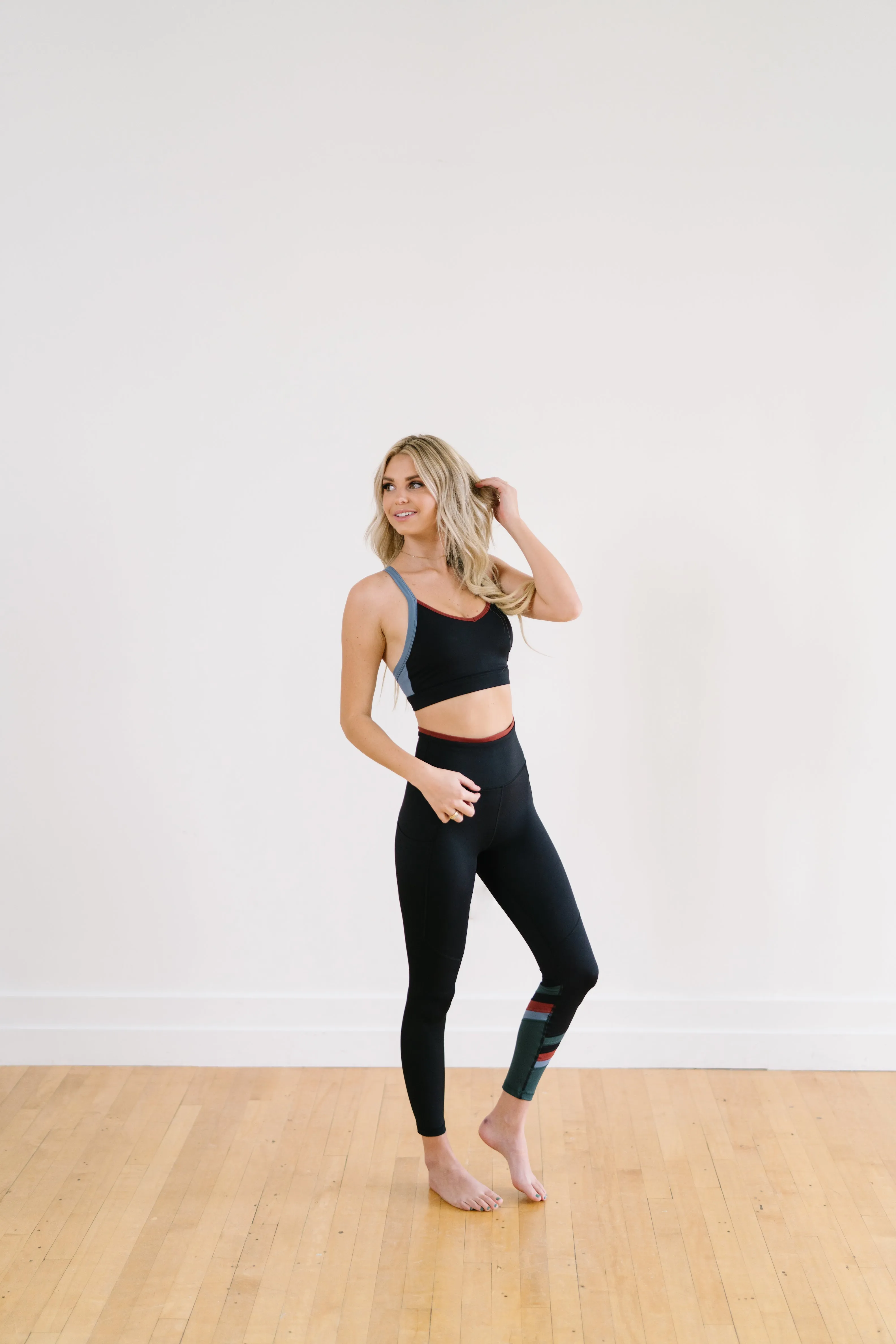 Hype Leggings - Forest | MT SPORT sold by Maven Thread product image thumbnail 3