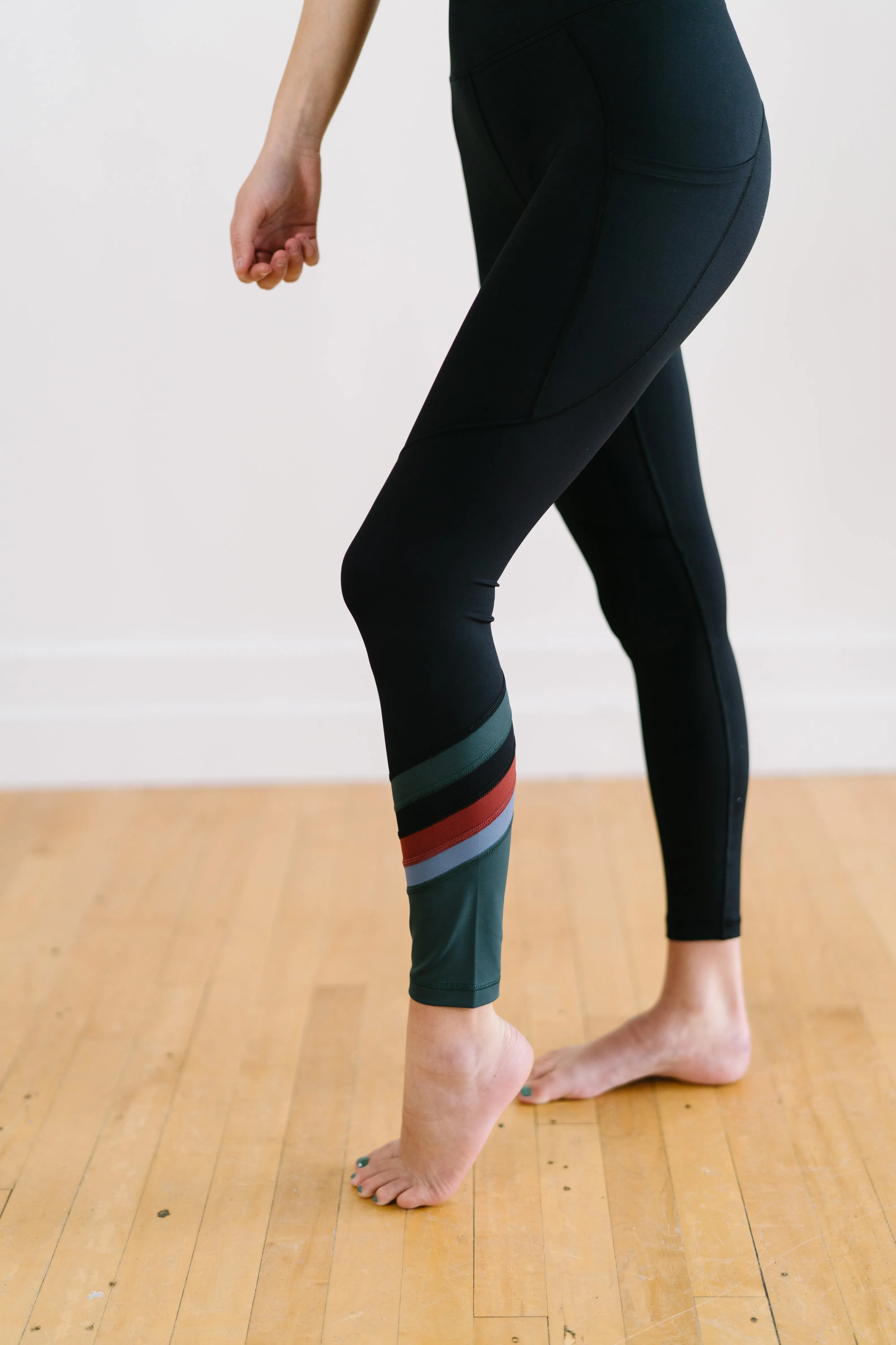 Hype Leggings - Forest | MT SPORT sold by Maven Thread product image thumbnail 4