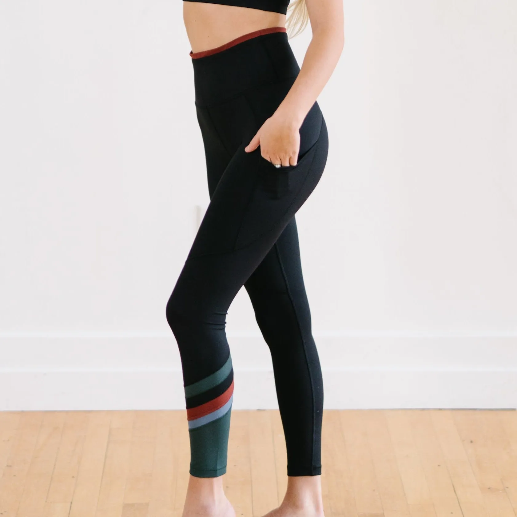 Hype Leggings - Forest | MT SPORT sold by Maven Thread