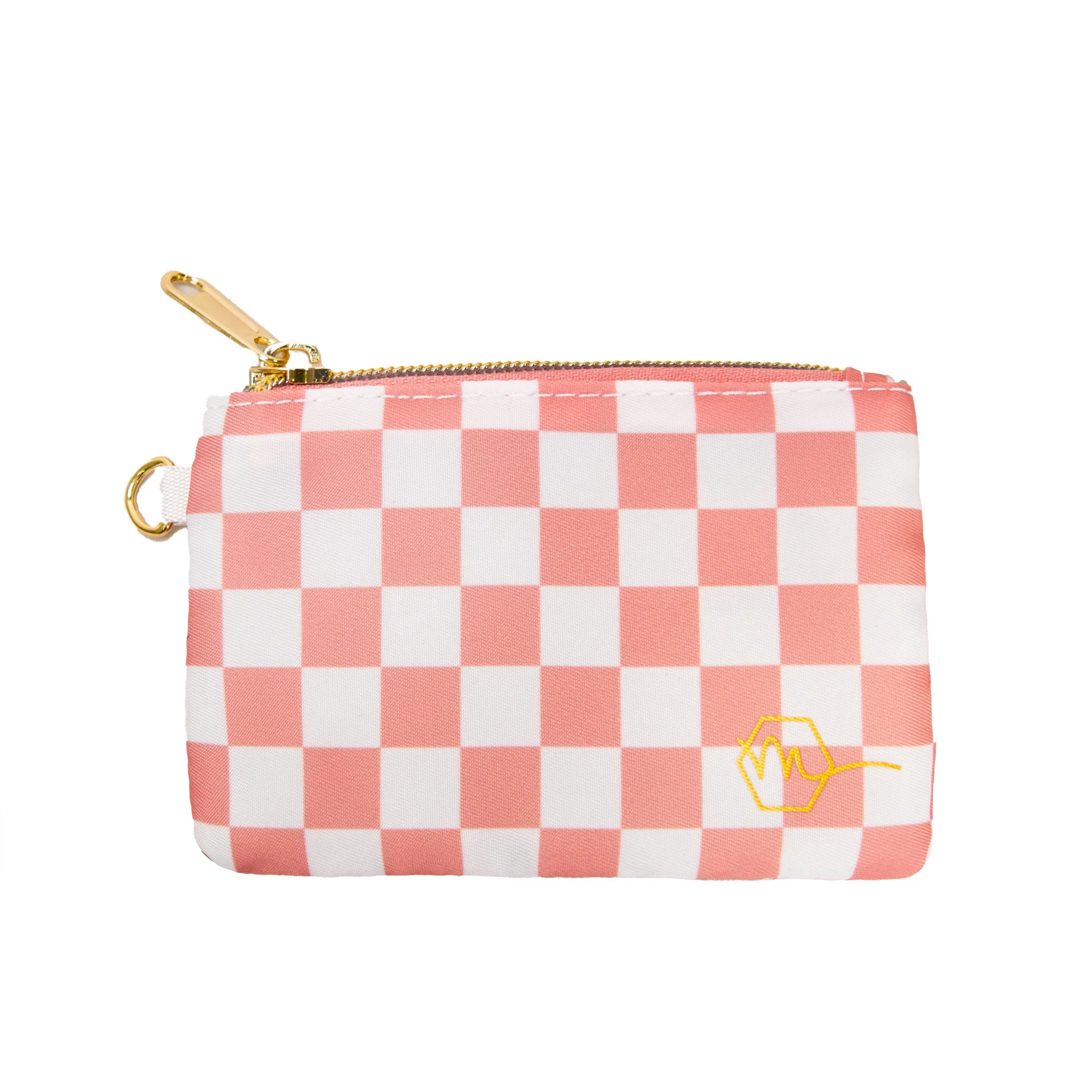Sport Wallet - Pink Checkered sold by Maven Thread