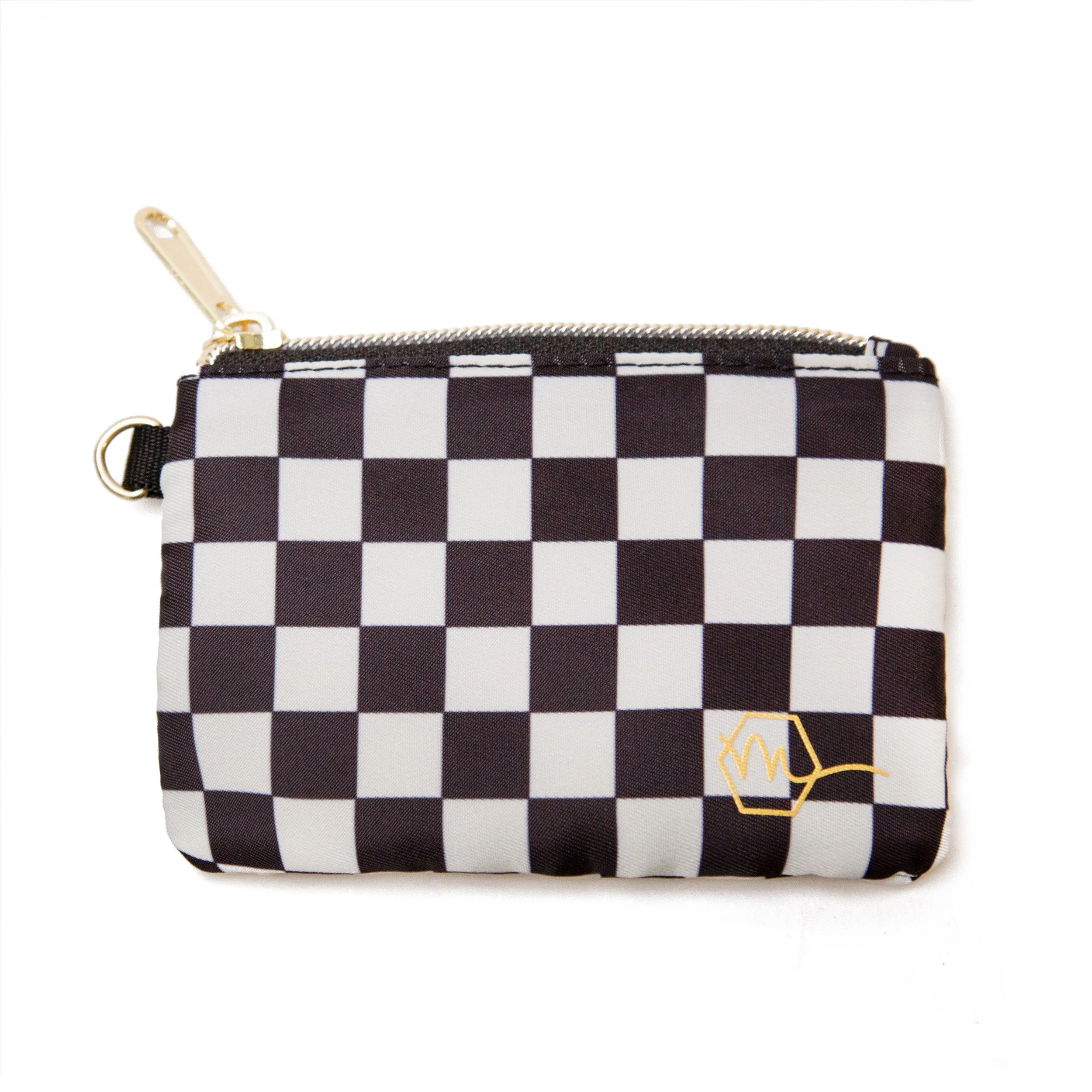 Sport Wallet - B&W Checkered sold by Maven Thread
