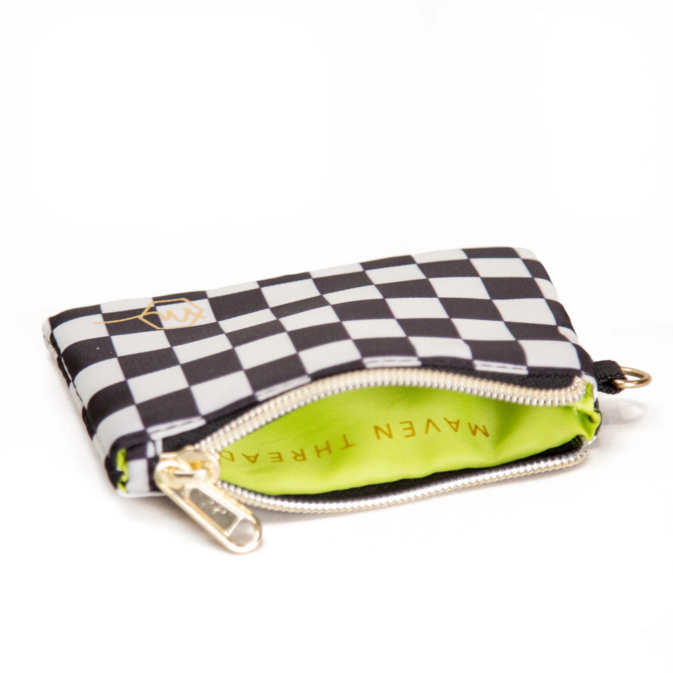 Sport Wallet - B&W Checkered sold by Maven Thread product image thumbnail 2