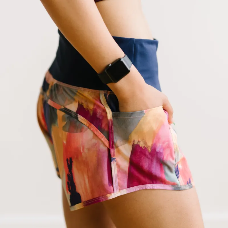 Elite Shorts - 3.5'' - Serenity sold by Maven Thread