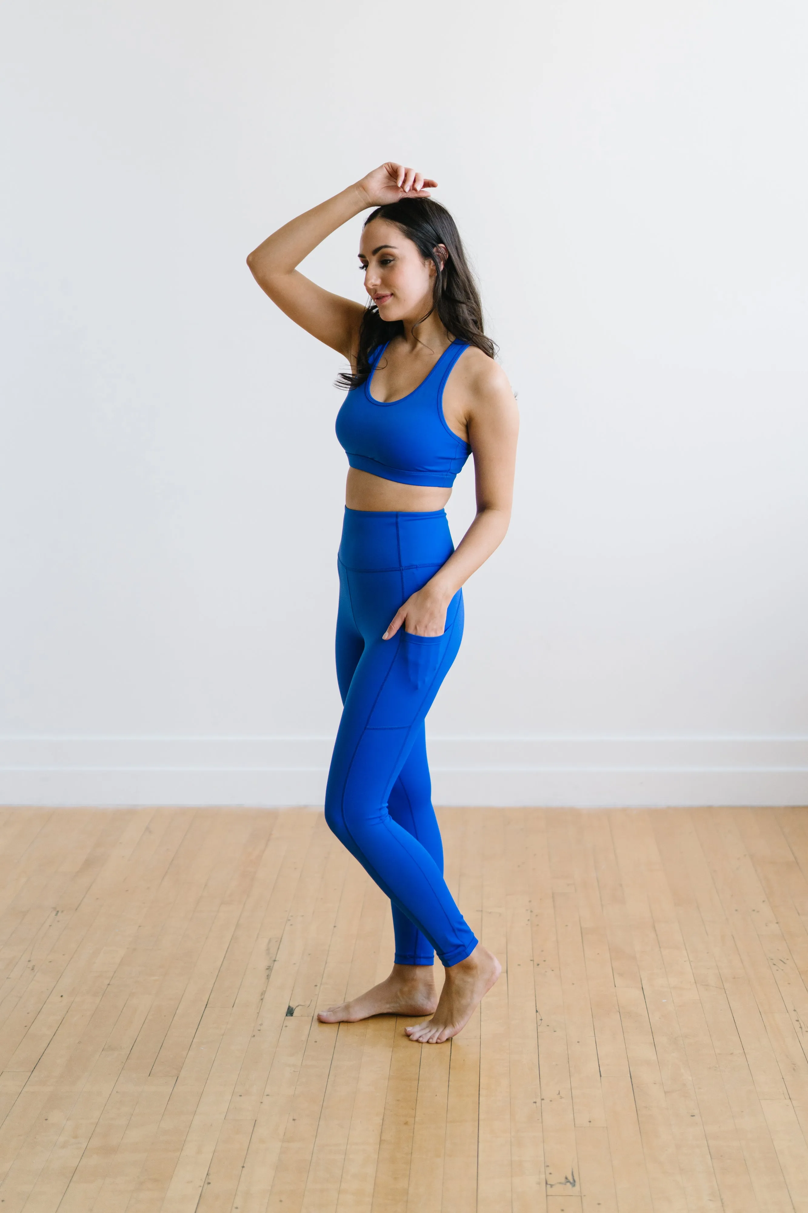 Inspire Leggings - Cobalt | MT SPORT sold by Maven Thread product image thumbnail 2