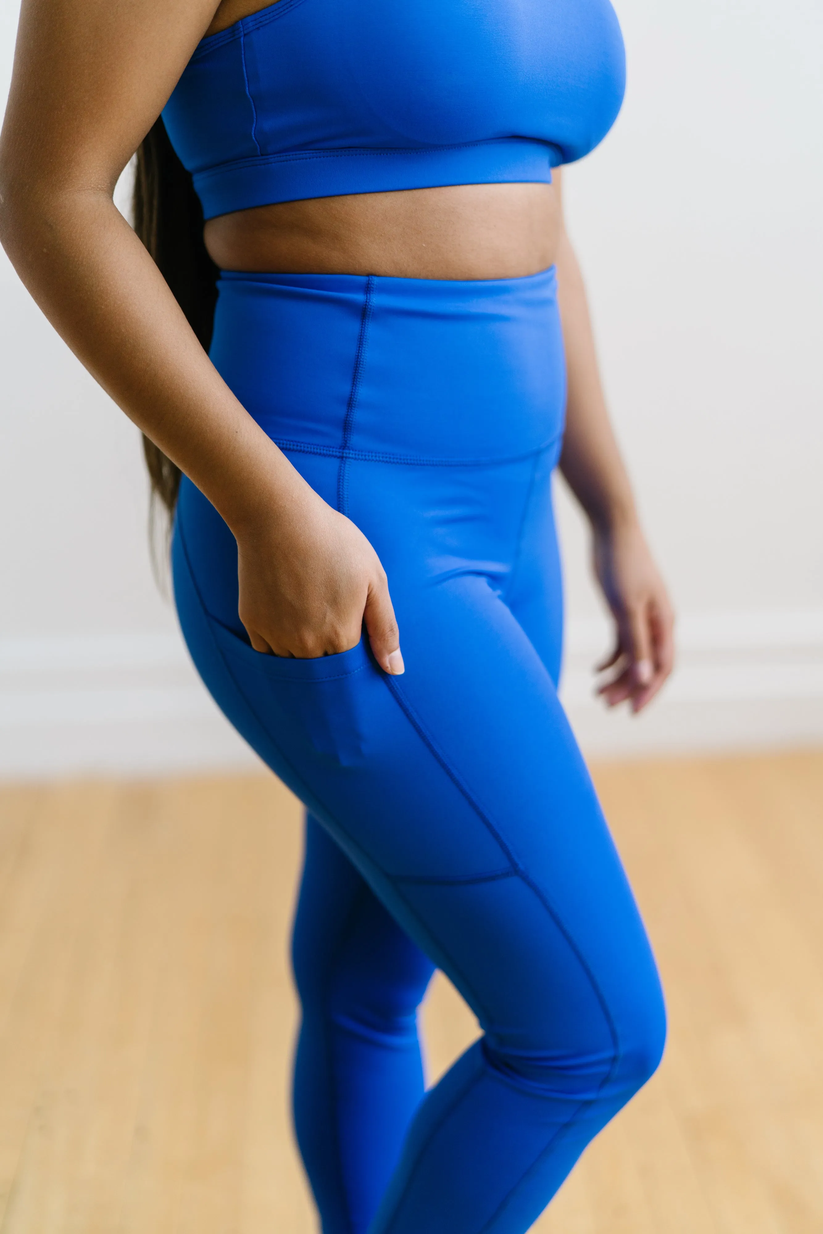Inspire Leggings - Cobalt | MT SPORT sold by Maven Thread product image thumbnail 5