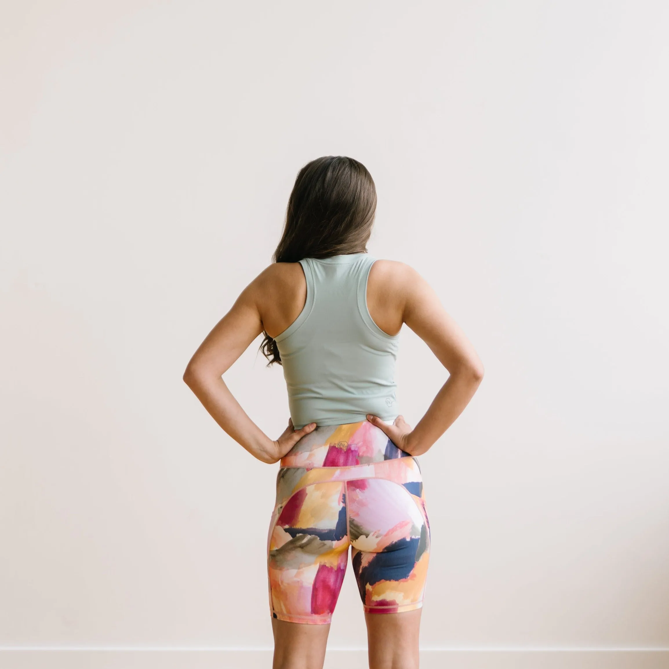 Renew Crop Tank - Blue Mist | MT LUXE sold by Maven Thread product image thumbnail 2