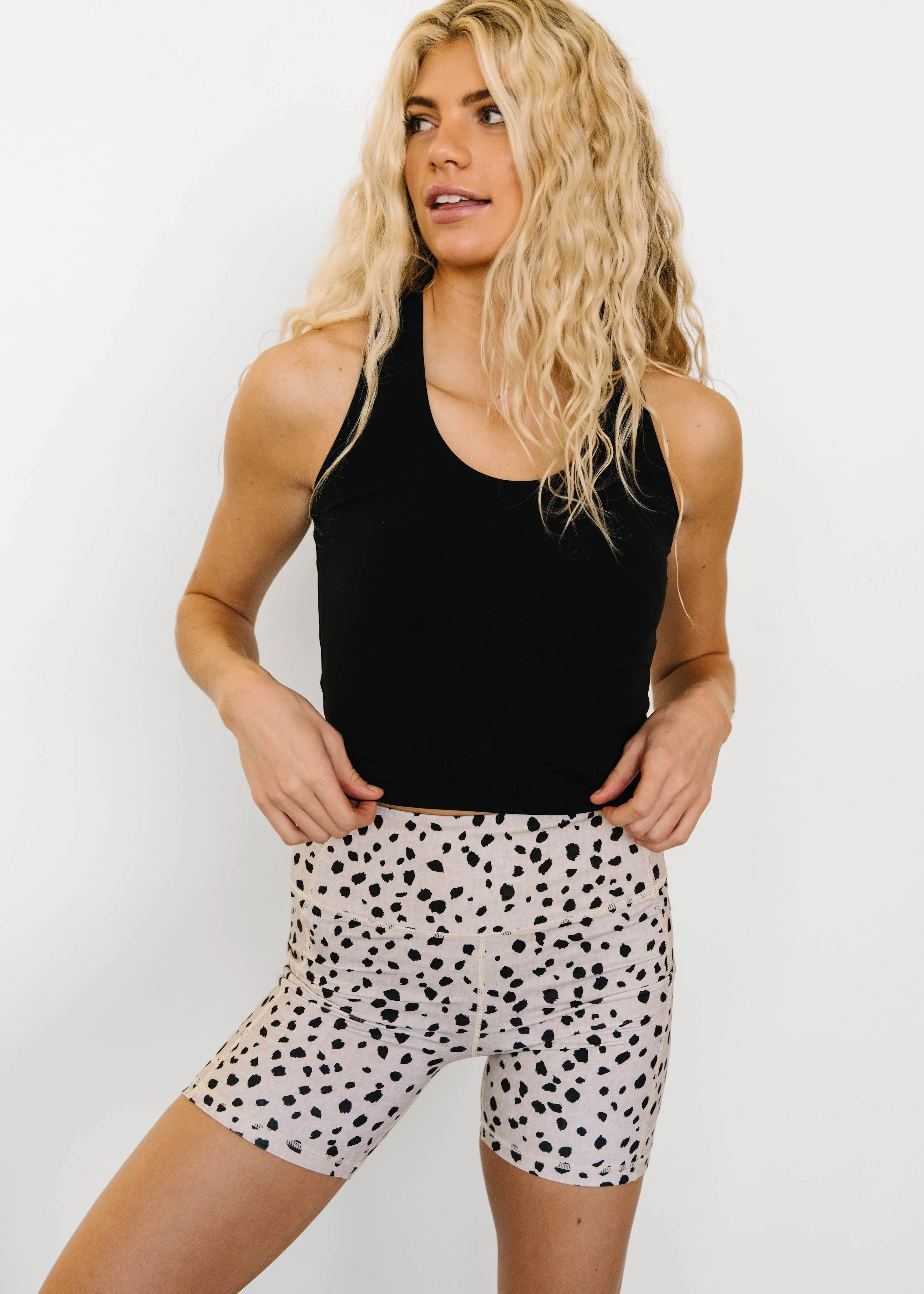 Biker Shorts - 6'' - Dalmatian | MT LUXE sold by Maven Thread product image thumbnail 5