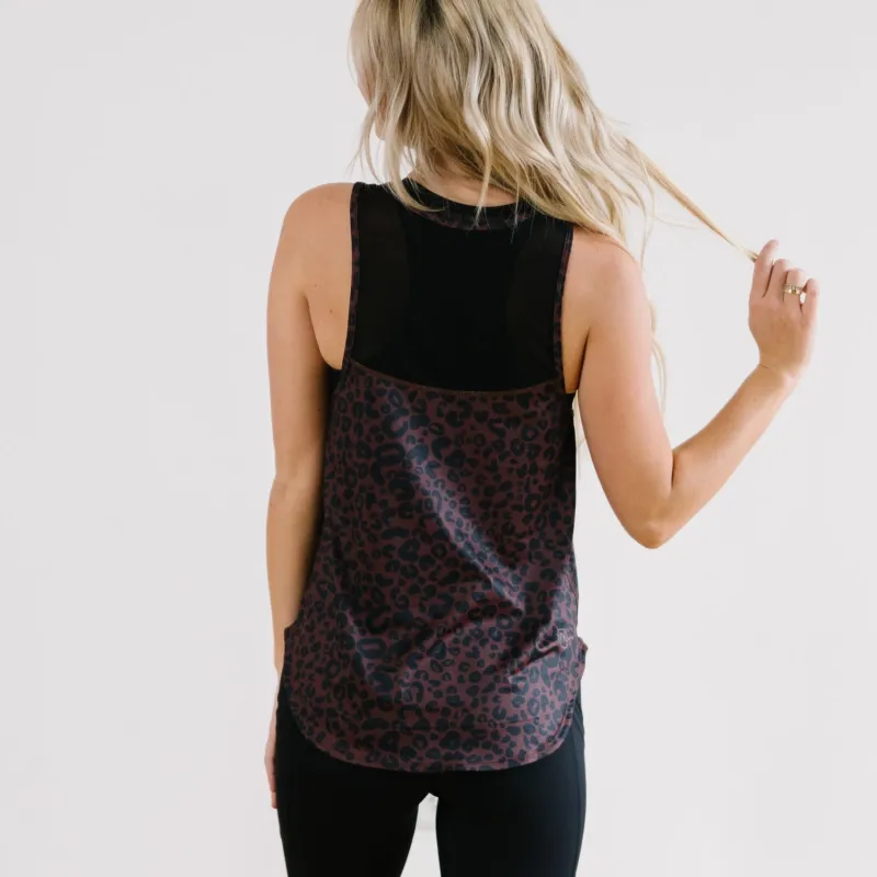 Breathe Tank - Cheetah sold by Maven Thread